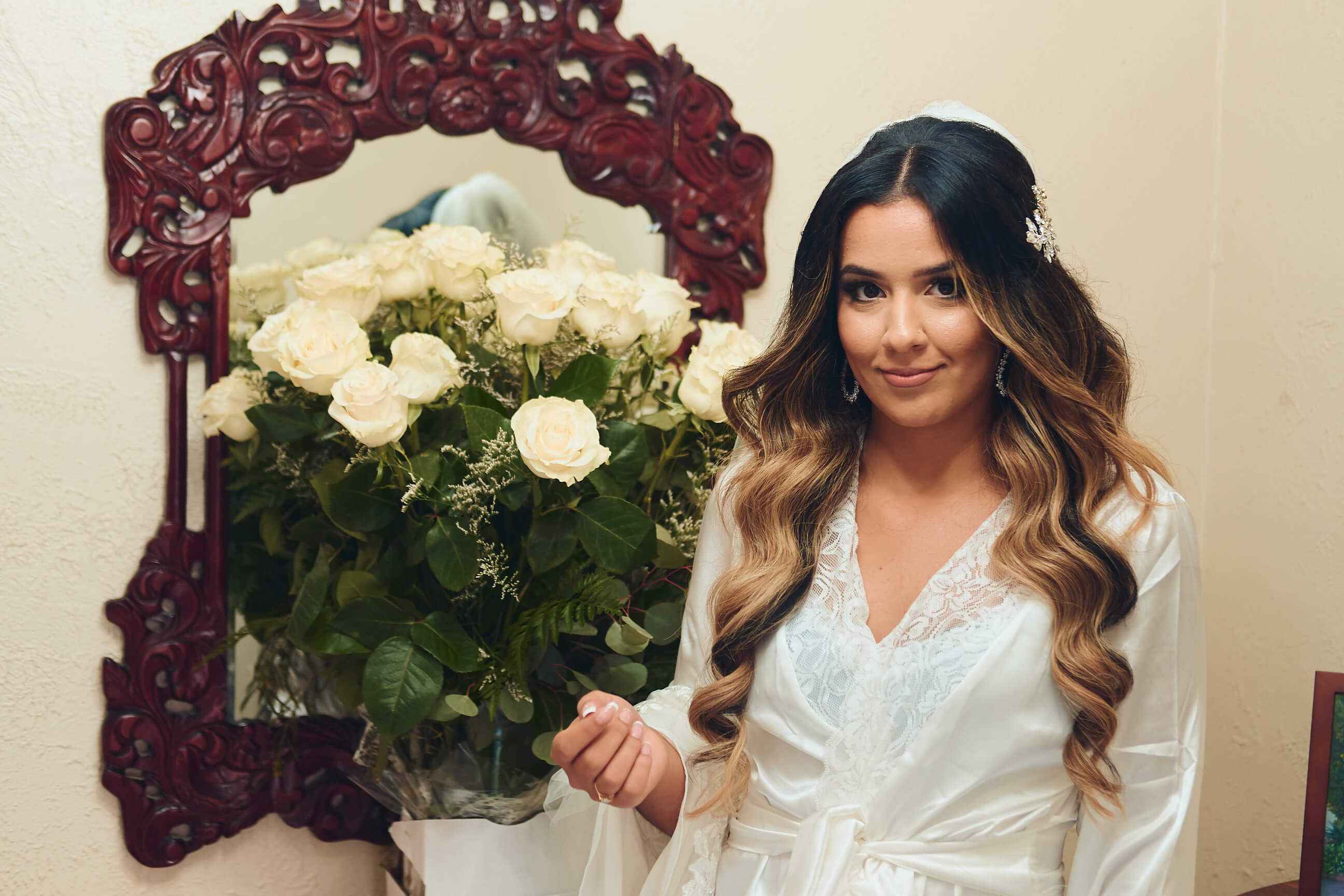 Sabrina - Wedding Day BTS - Hair & Makeup - Staten Island, New York - BTS Photography- Lifestyle Photography 