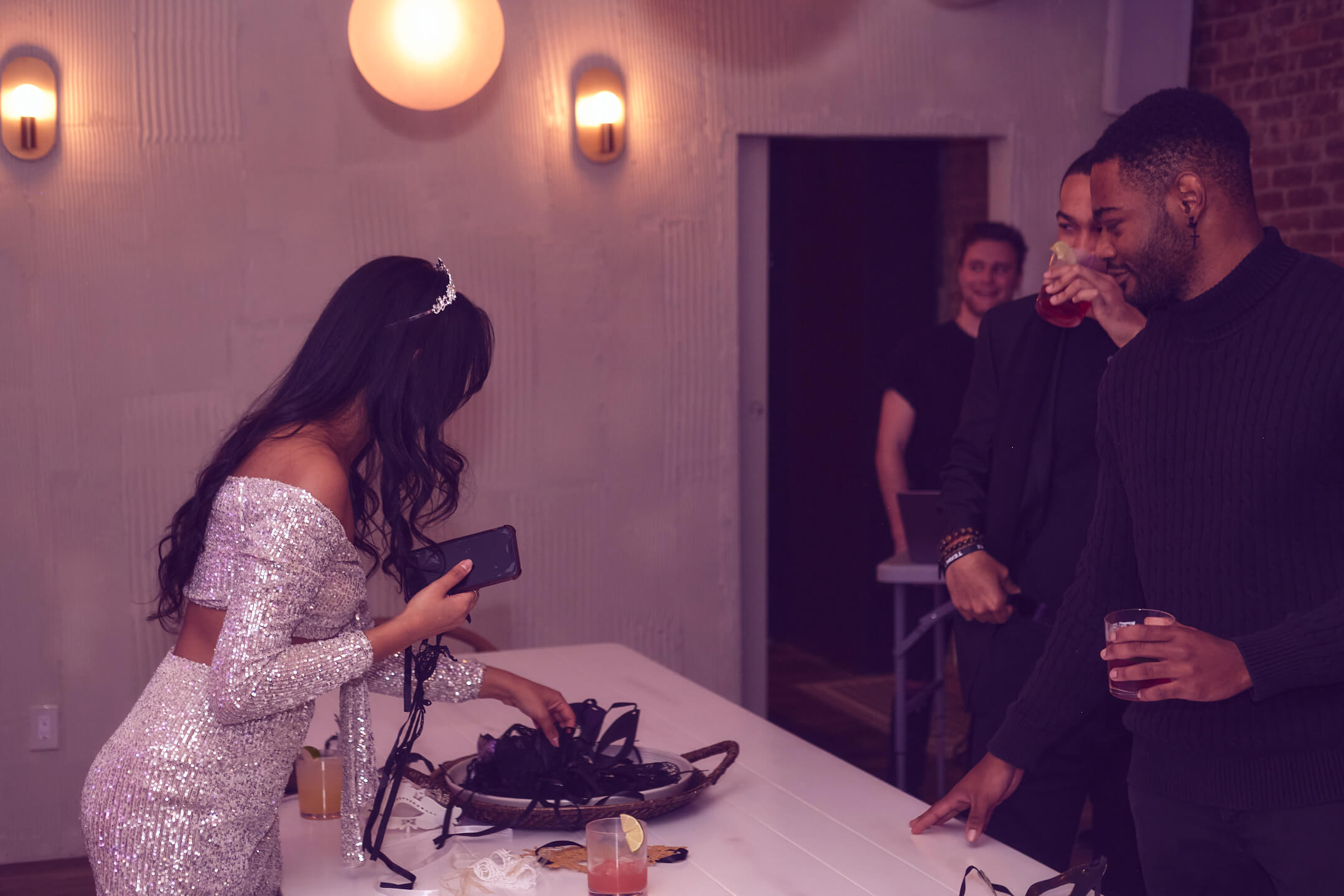 Farhana | Sarmin | Riley - Birthday Party Celebration - Event Photography - Fourth and Fifth Studios - Flatiron District, New York