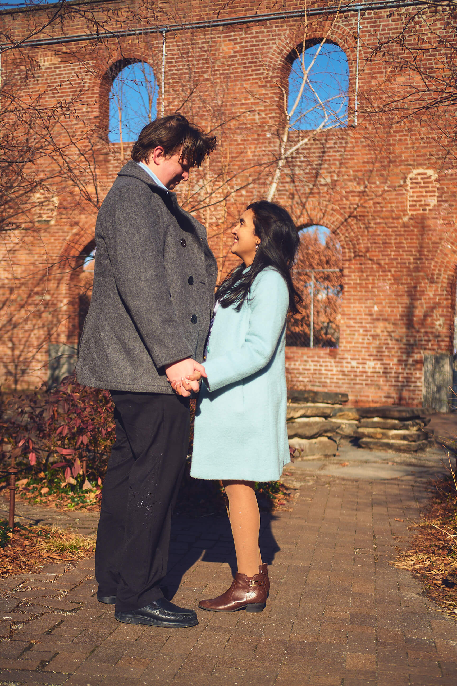 Flora - 1 Year Wedding Anniversary Photoshoot - Couples photography - Portrait Session - Dumbo Brooklyn Bridge Park - New York