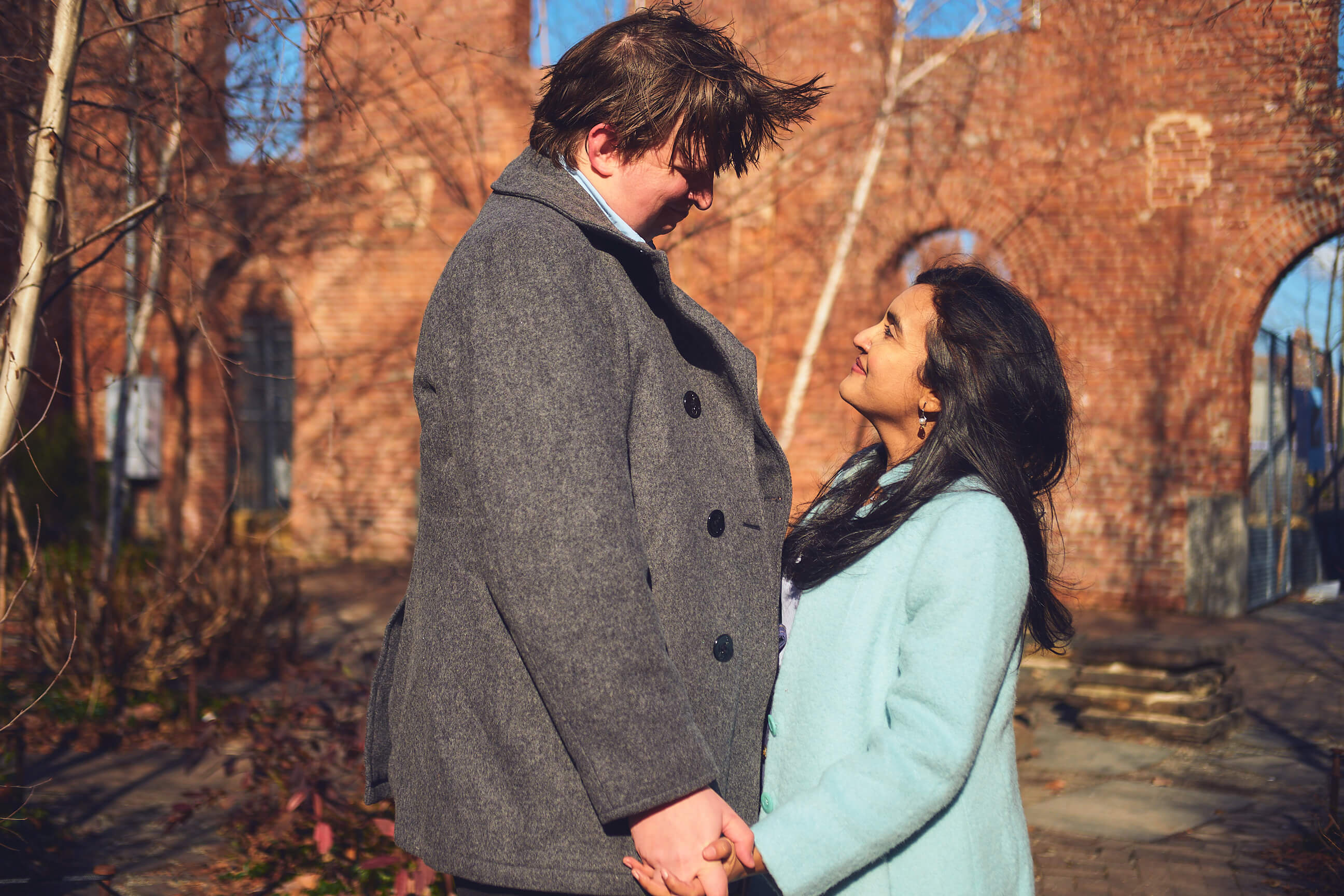 Flora - 1 Year Wedding Anniversary Photoshoot - Couples photography - Portrait Session - Dumbo Brooklyn Bridge Park - New York