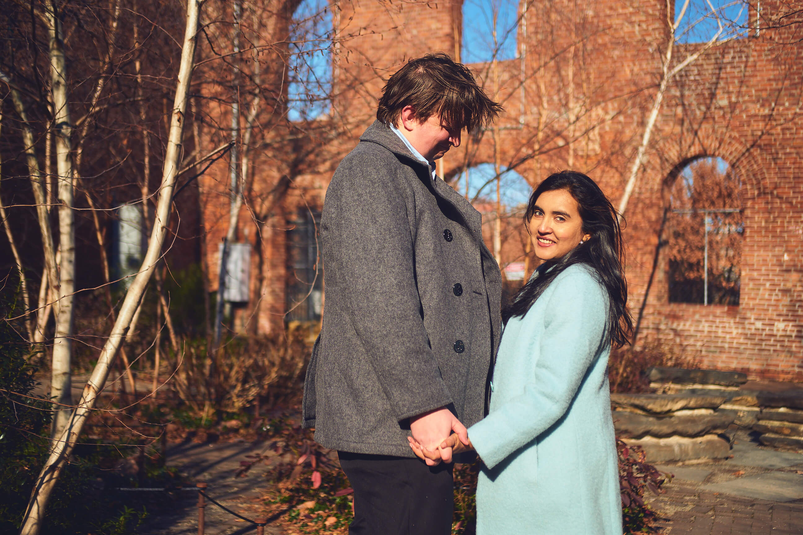 Flora - 1 Year Wedding Anniversary Photoshoot - Couples photography - Portrait Session - Dumbo Brooklyn Bridge Park - New York
