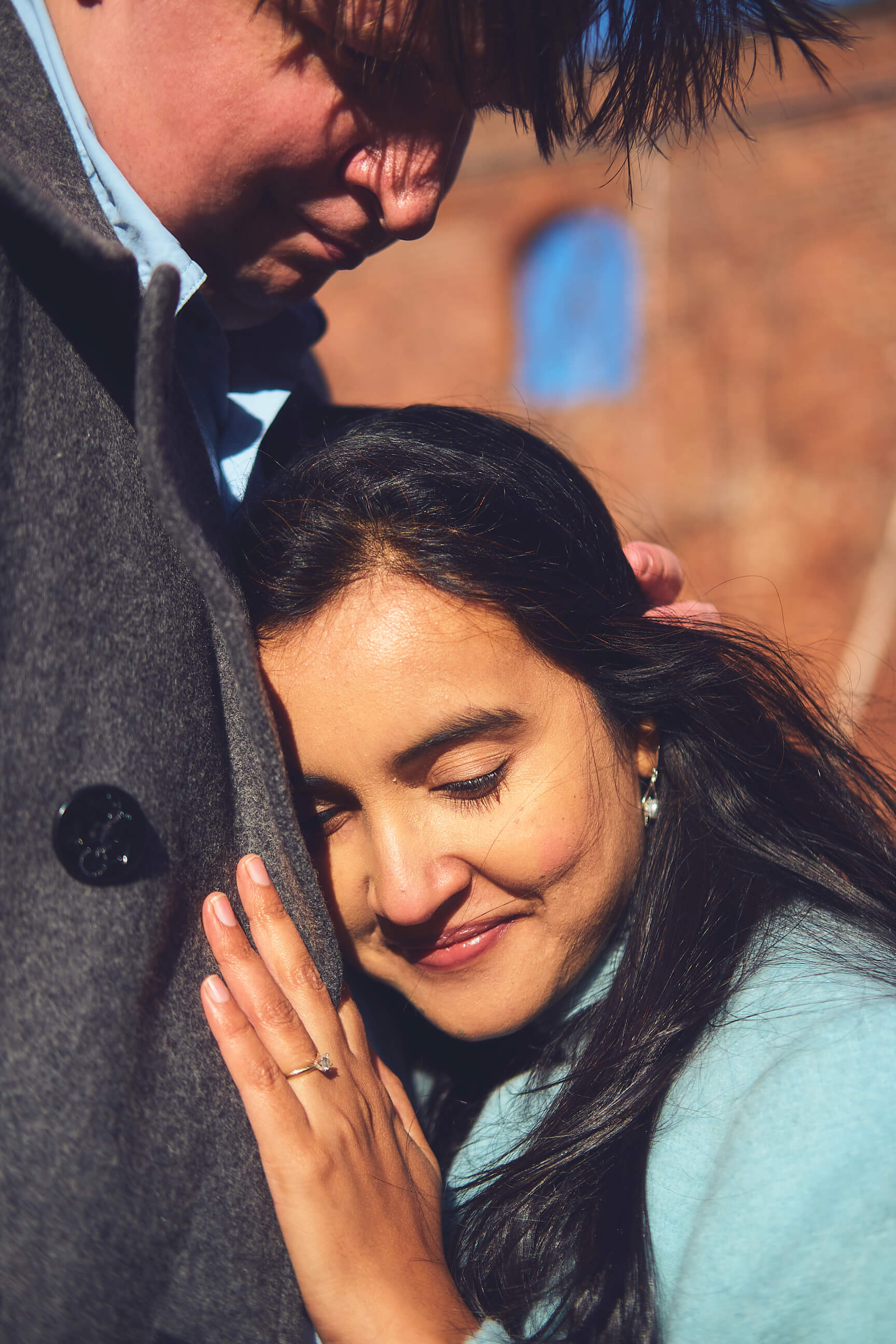 Flora - 1 Year Wedding Anniversary Photoshoot - Couples photography - Portrait Session - Dumbo Brooklyn Bridge Park - New York