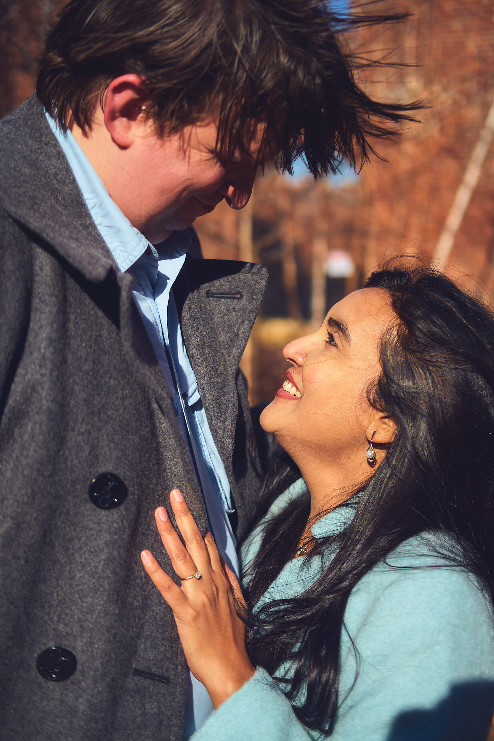 Flora - 1 Year Wedding Anniversary Photoshoot - Couples photography - Portrait Session - Dumbo Brooklyn Bridge Park - New York