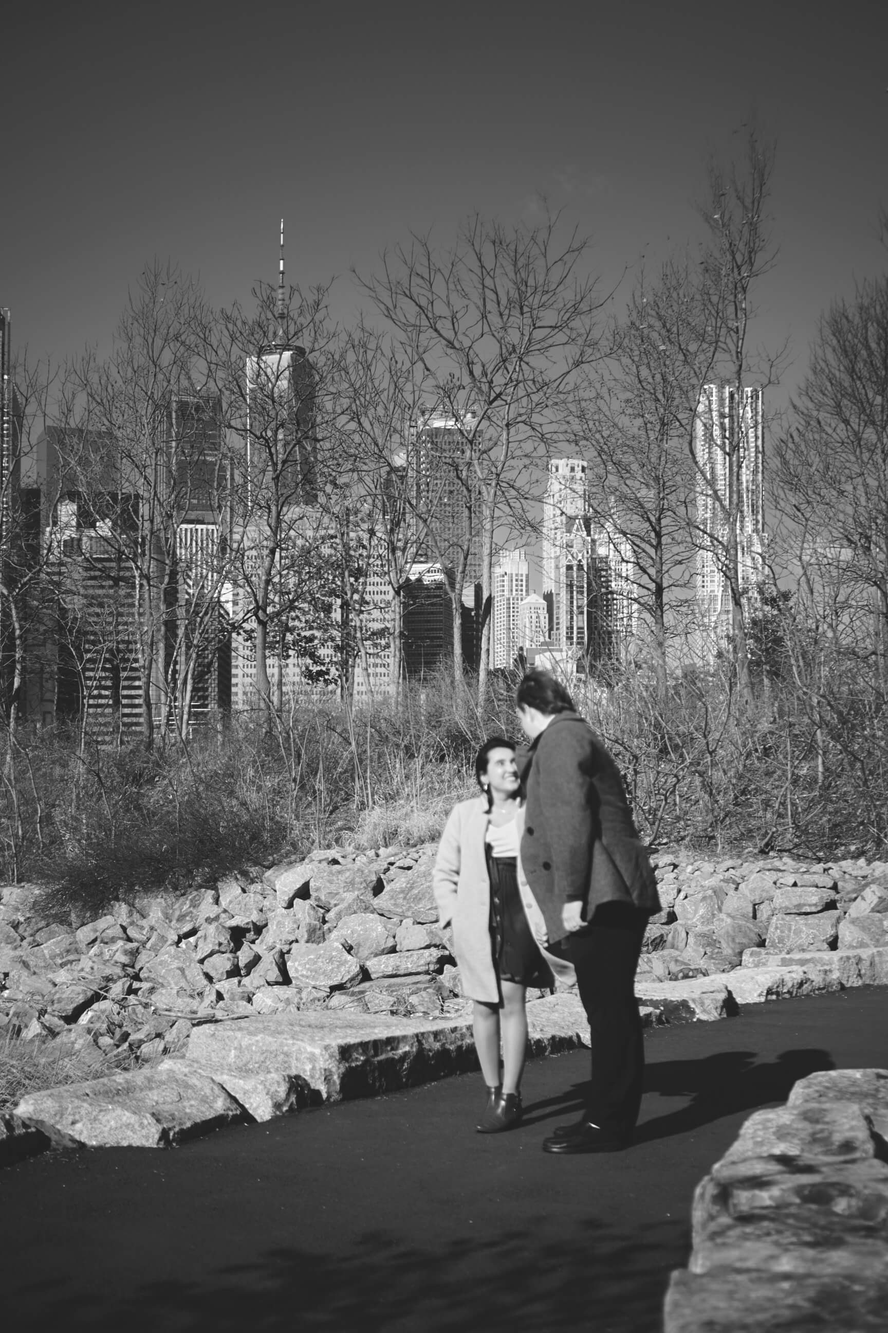 Flora - 1 Year Wedding Anniversary Photoshoot - Couples photography - Portrait Session - Dumbo Brooklyn Bridge Park - New York