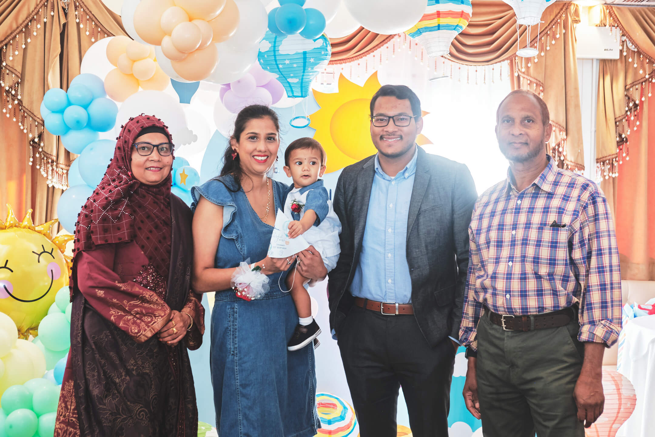 Kavita & Kaveer - Ishaan's 1st Birthday Party - Event Photography - World Fair Marina - Queens, New York