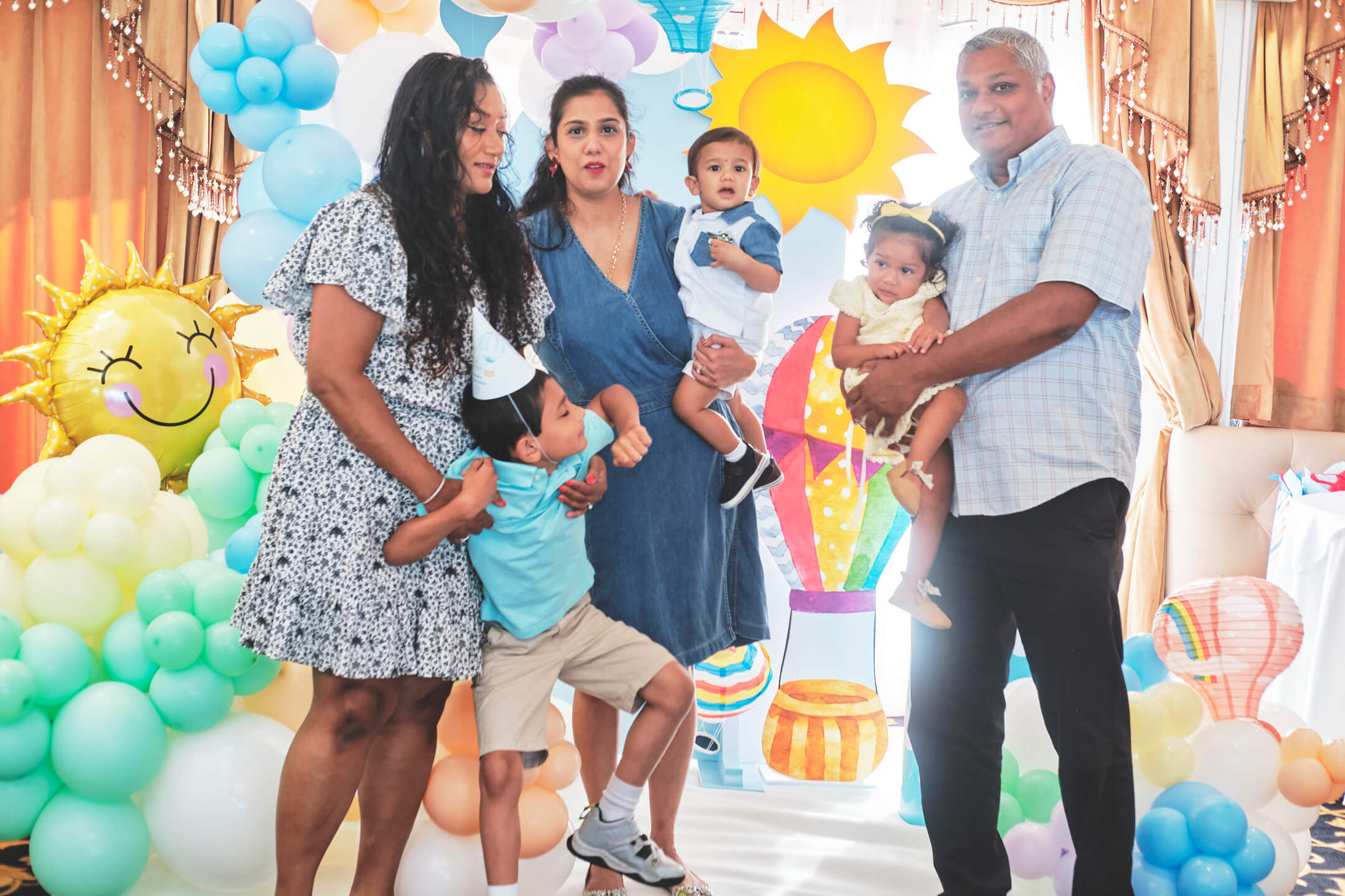 Kavita & Kaveer - Ishaan's 1st Birthday Party - Event Photography - World Fair Marina - Queens, New York