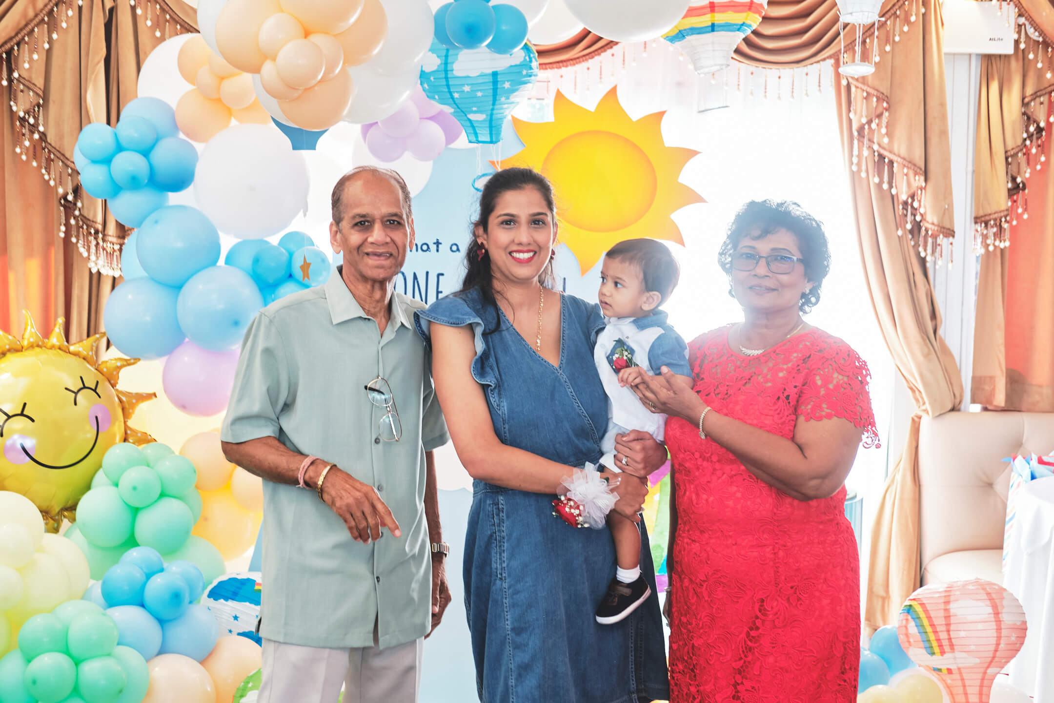 Kavita & Kaveer - Ishaan's 1st Birthday Party - Event Photography - World Fair Marina - Queens, New York