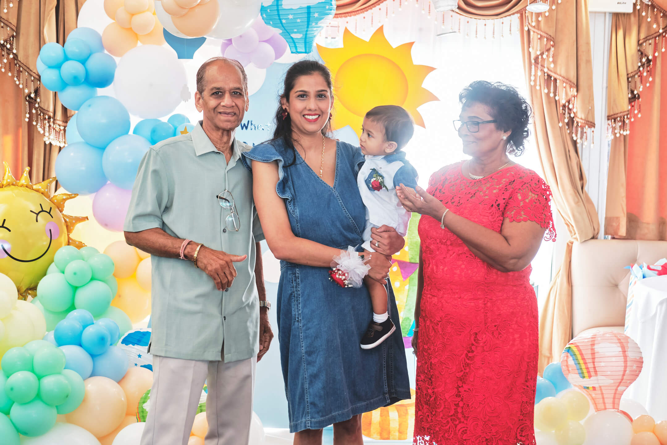 Kavita & Kaveer - Ishaan's 1st Birthday Party - Event Photography - World Fair Marina - Queens, New York