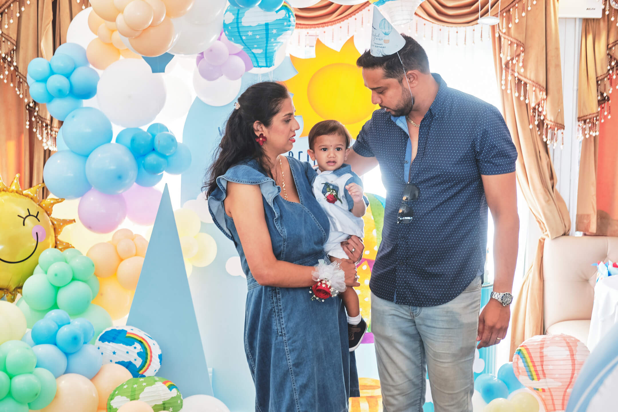 Kavita & Kaveer - Ishaan's 1st Birthday Party - Event Photography - World Fair Marina - Queens, New York