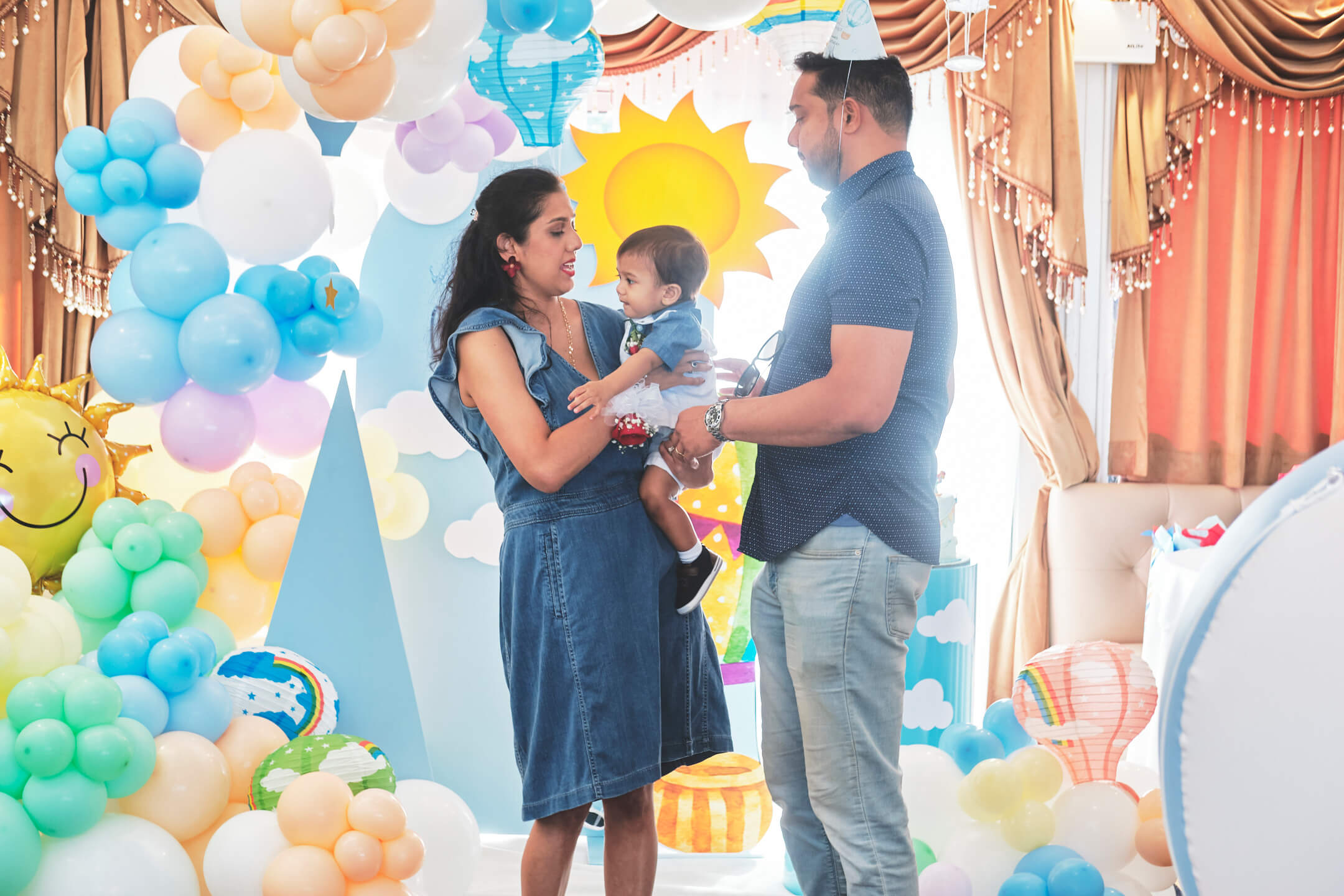 Kavita & Kaveer - Ishaan's 1st Birthday Party - Event Photography - World Fair Marina - Queens, New York