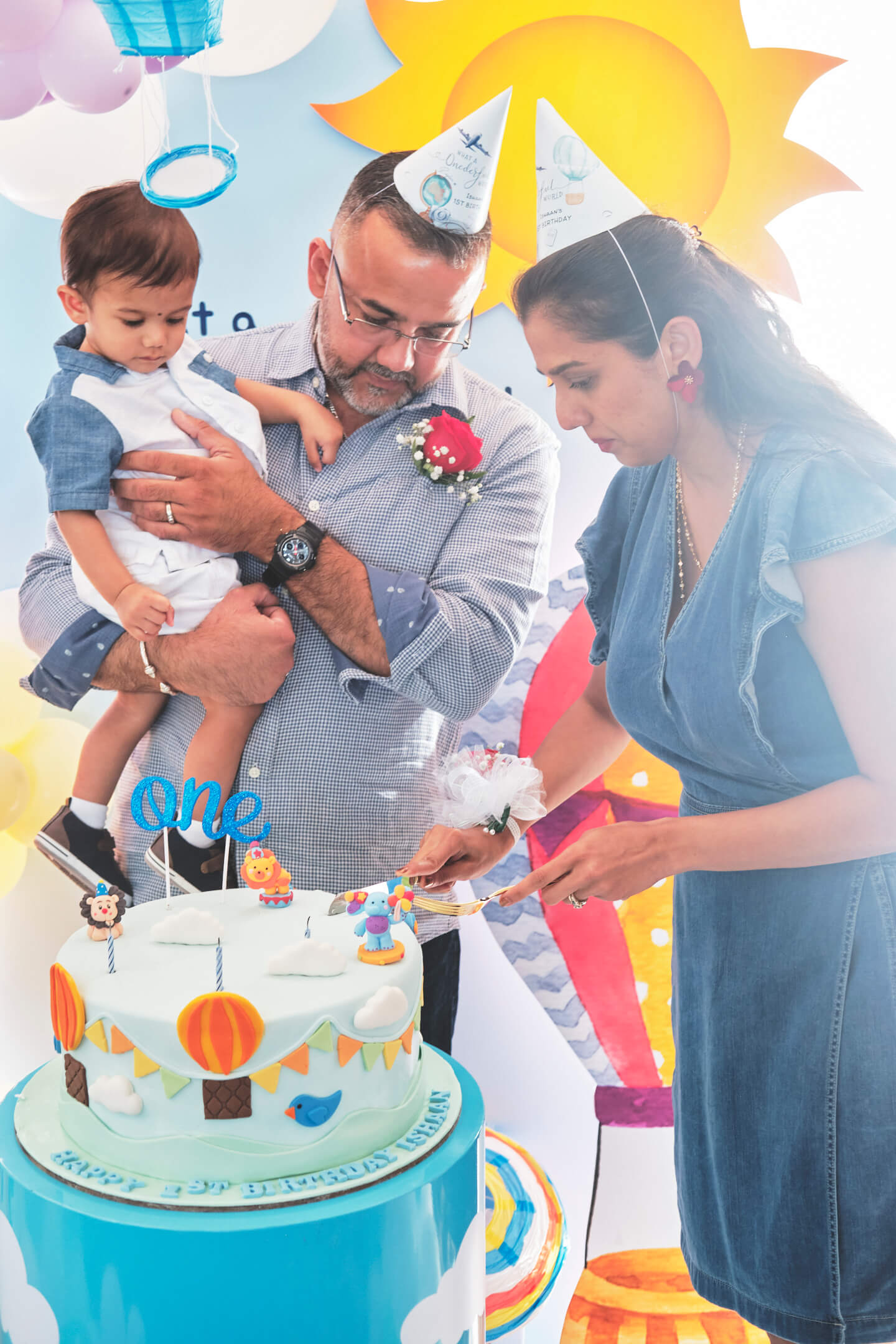 Kavita & Kaveer - Ishaan's 1st Birthday Party - Event Photography - World Fair Marina - Queens, New York