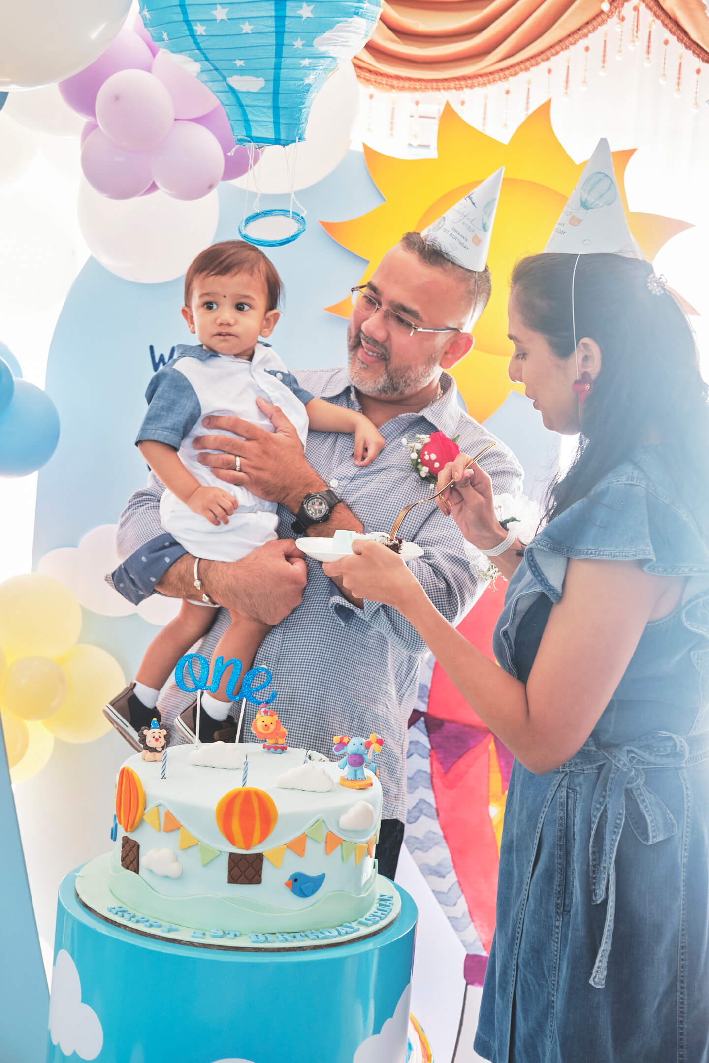 Kavita & Kaveer - Ishaan's 1st Birthday Party - Event Photography - World Fair Marina - Queens, New York