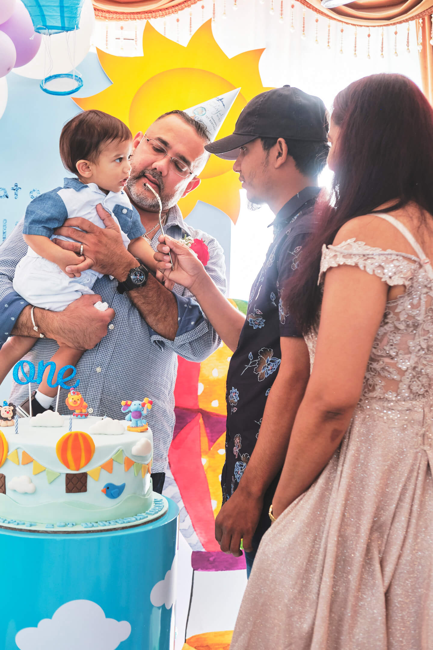 Kavita & Kaveer - Ishaan's 1st Birthday Party - Event Photography - World Fair Marina - Queens, New York