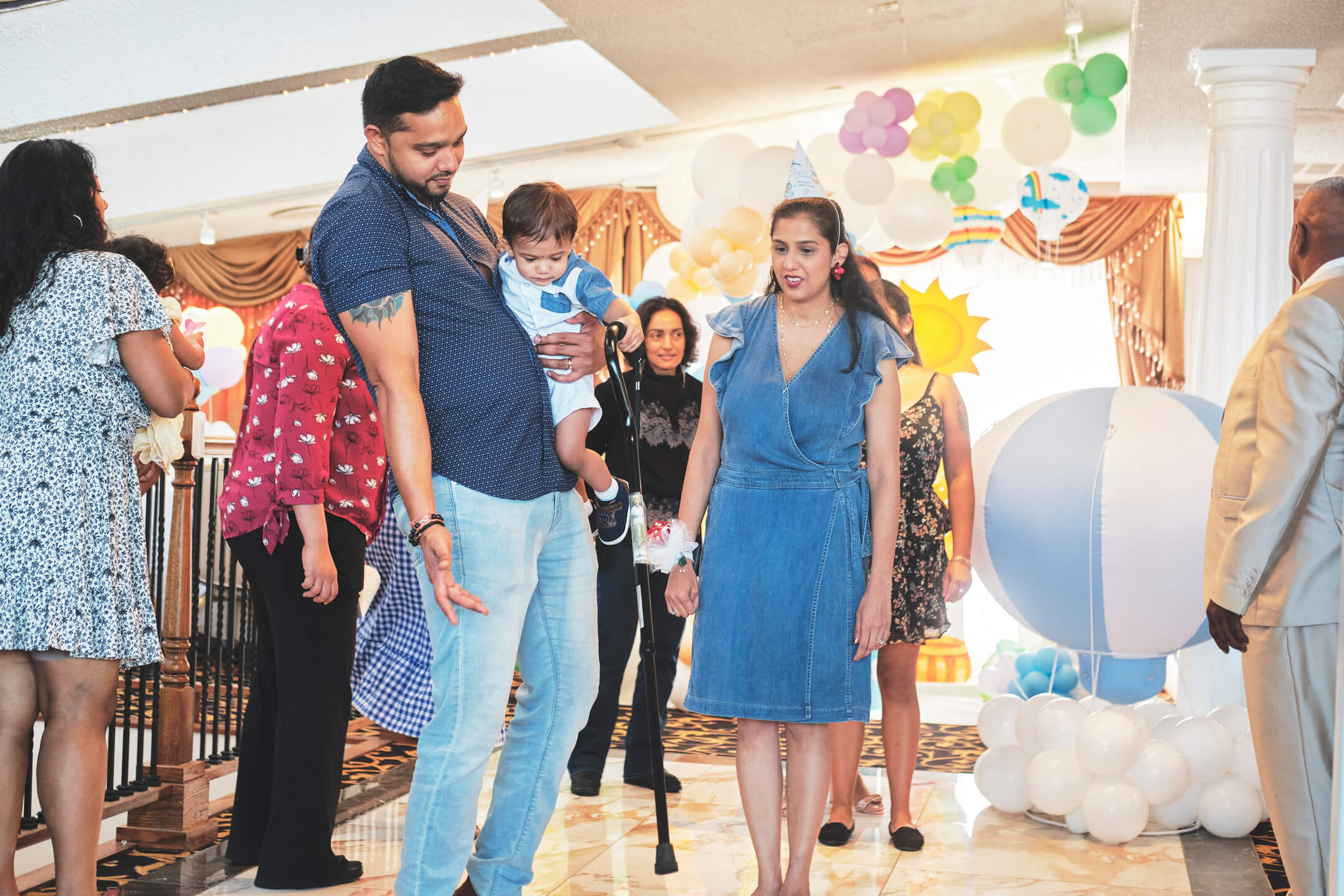 Kavita & Kaveer - Ishaan's 1st Birthday Party - Event Photography - World Fair Marina - Queens, New York