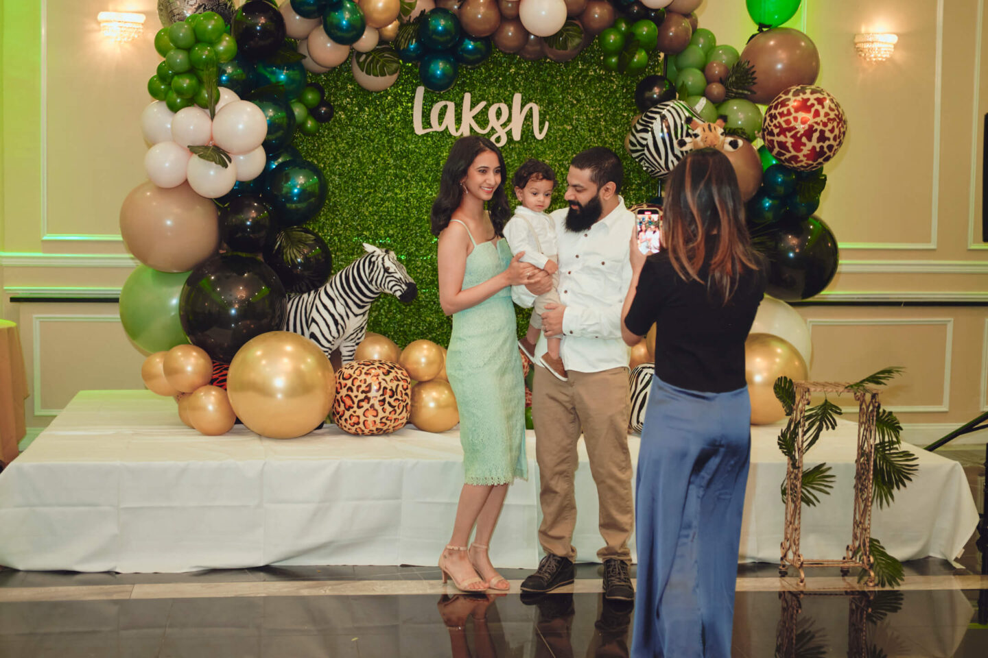 Shivam – Laksh’s 1st Birthday Party – Deewan Banquet - Event Photography - Piscataway, New Jersey