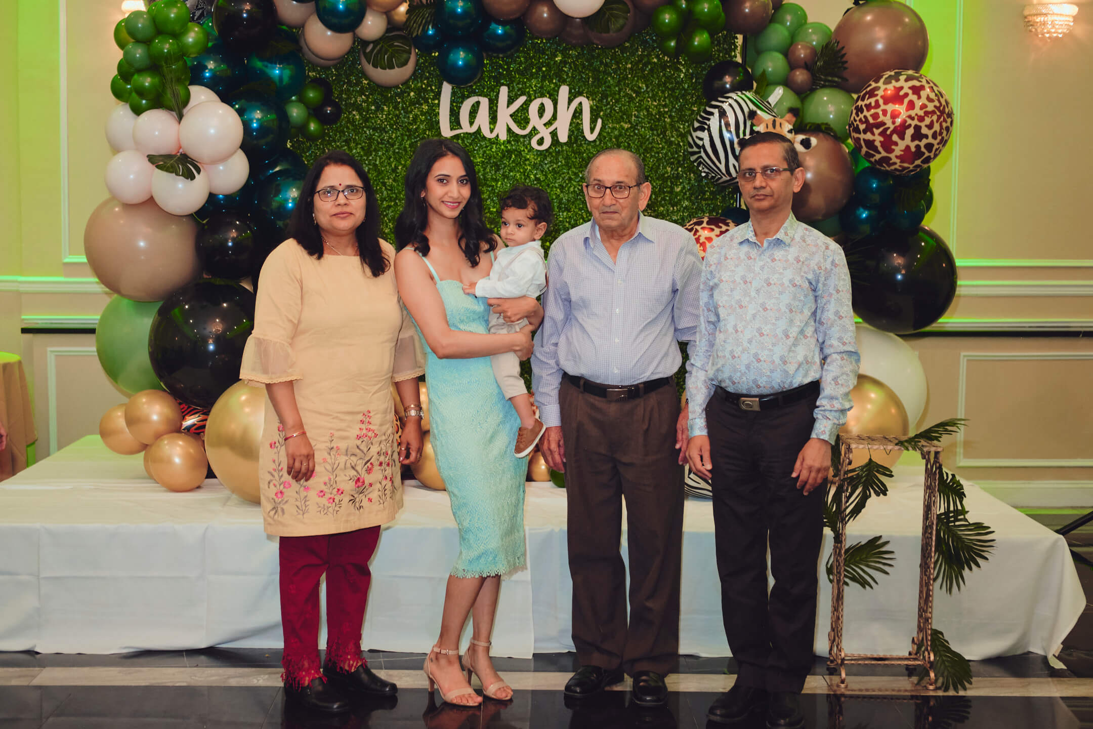 Shivam – Laksh’s 1st Birthday Party – Deewan Banquet - Event Photography - Piscataway, New Jersey
