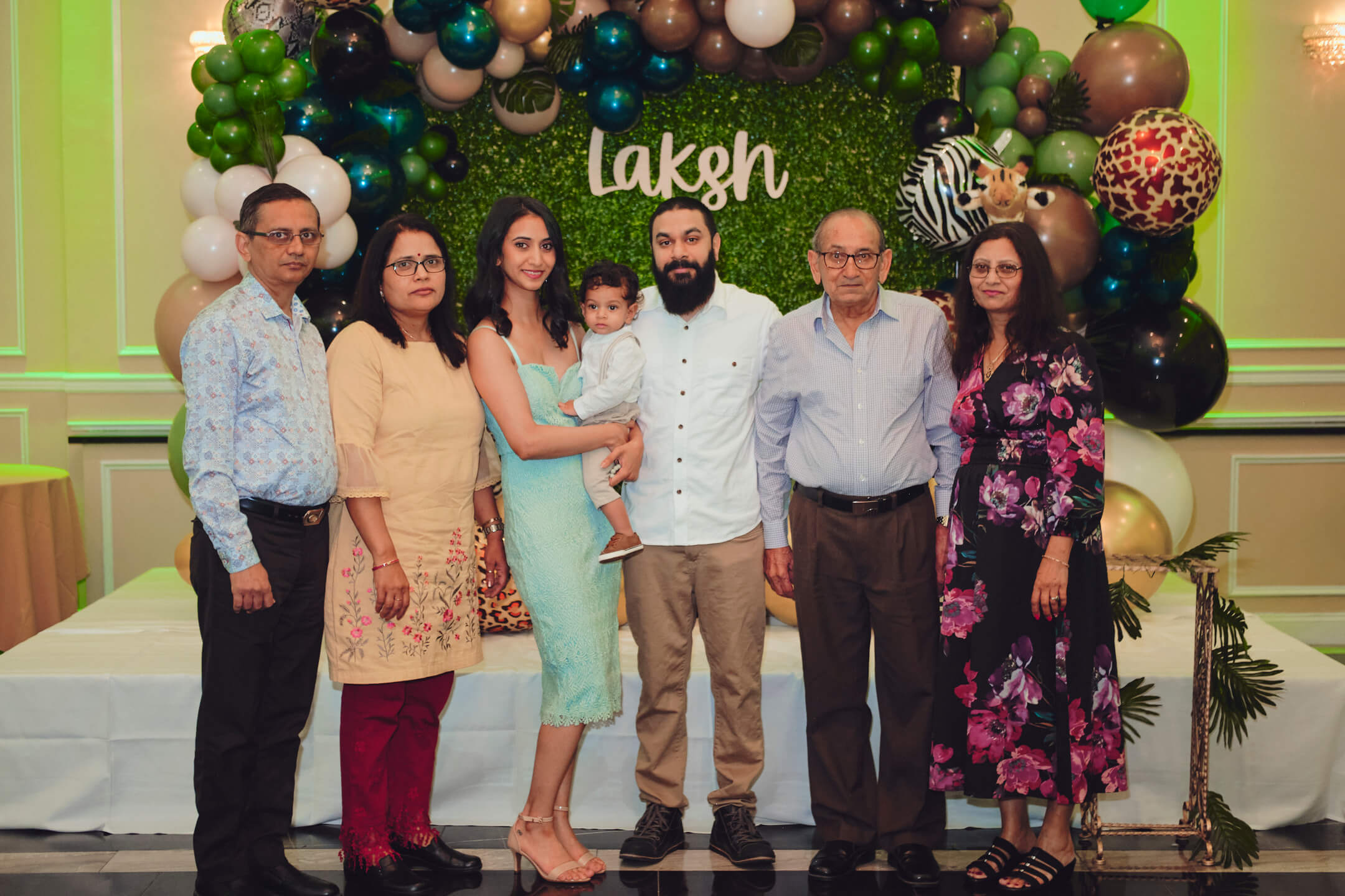 Shivam – Laksh’s 1st Birthday Party – Deewan Banquet - Event Photography - Piscataway, New Jersey