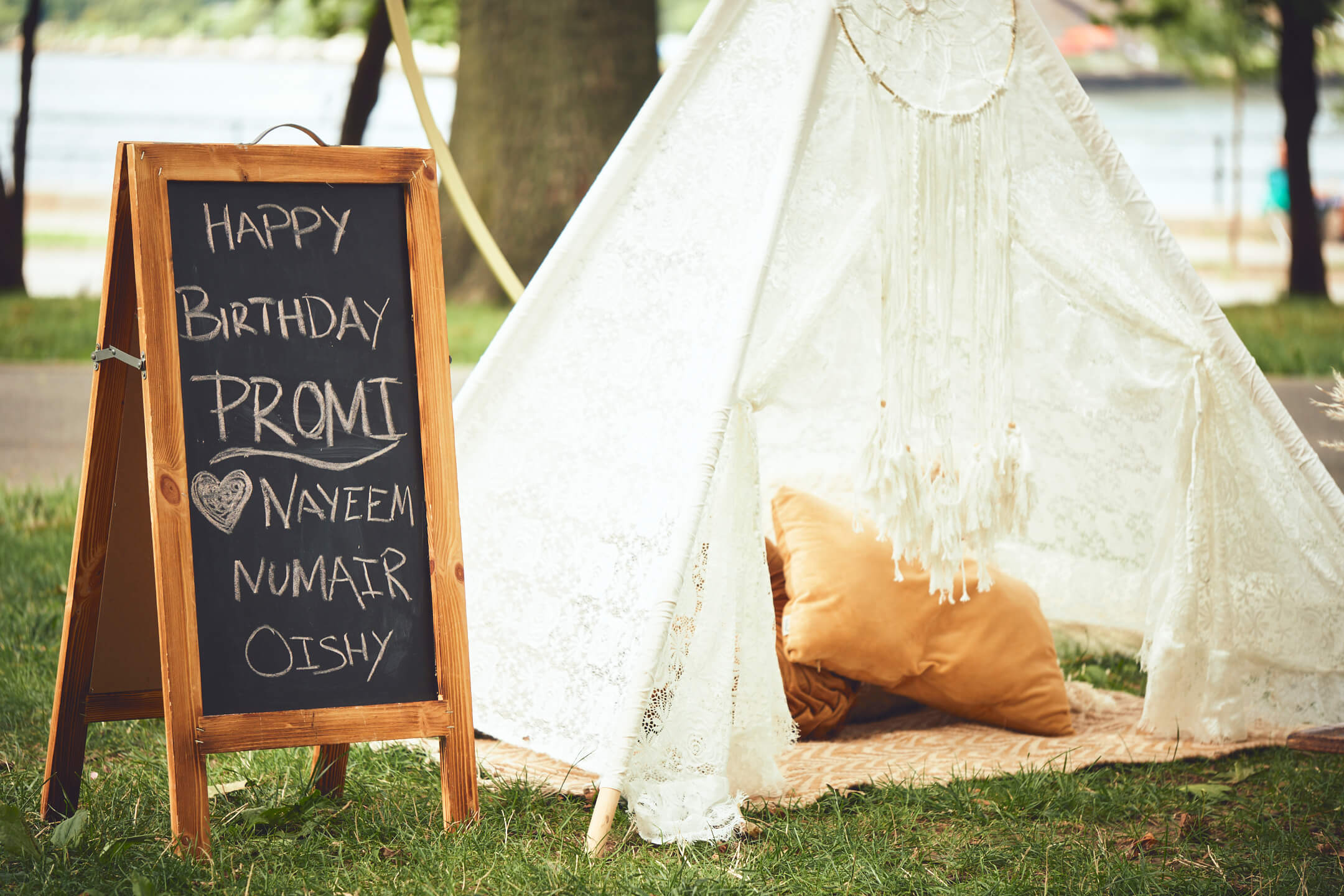 Promi - Surpris Birthday Picnic - Event Photography - Birthday Photography - Astoria Park - Queens New York