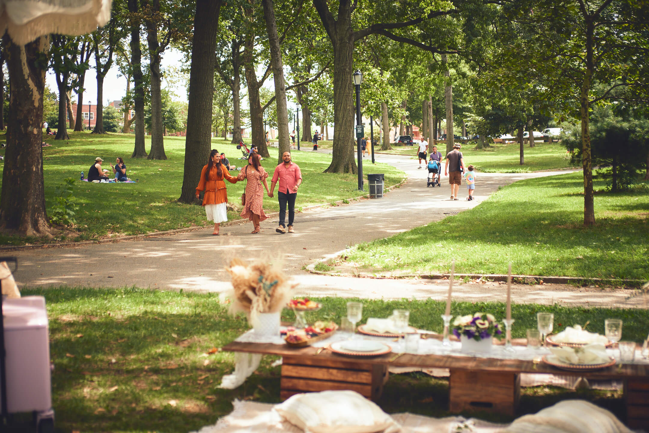 Promi - Surpris Birthday Picnic - Event Photography - Birthday Photography - Astoria Park - Queens New York