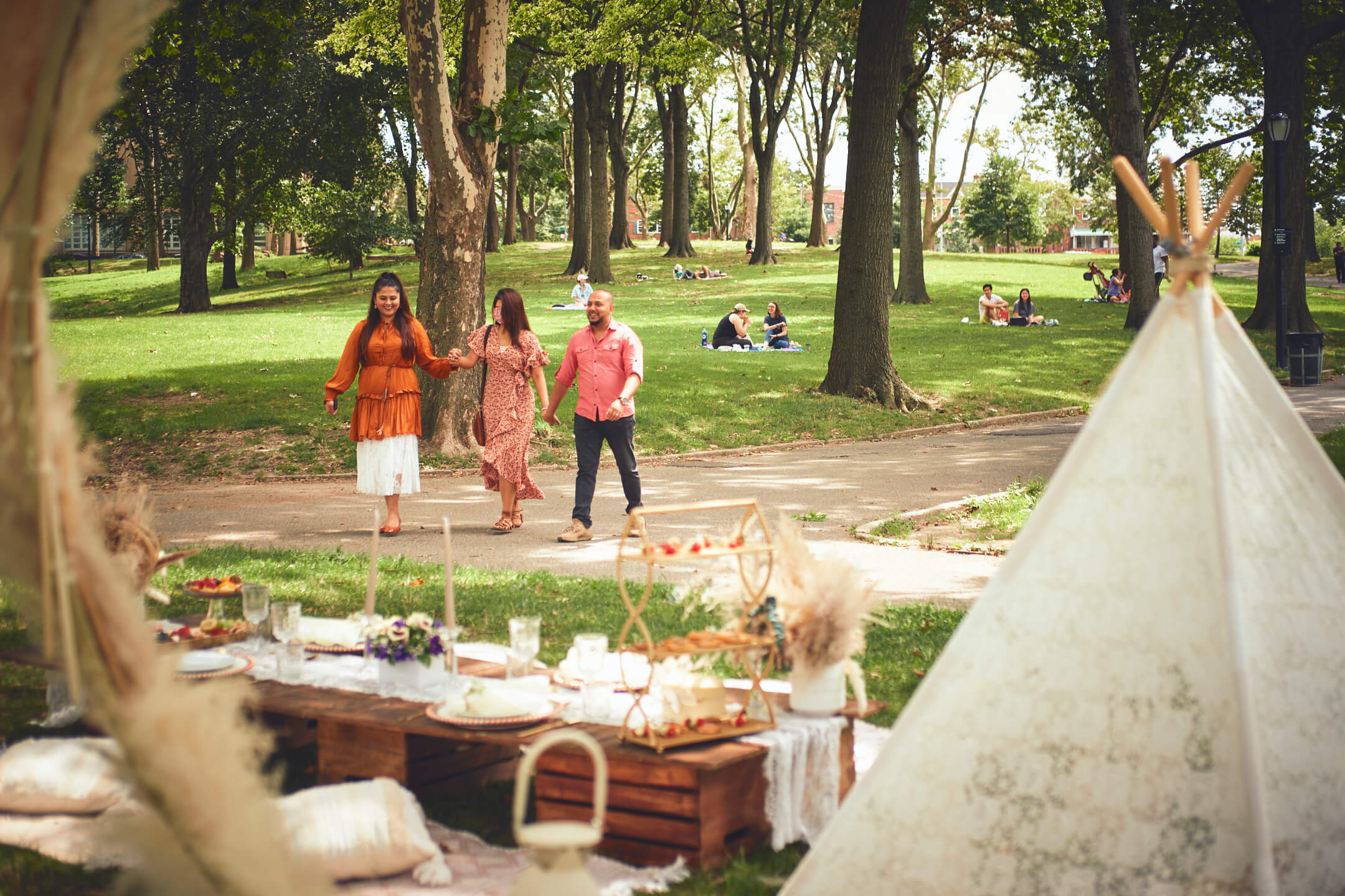 Promi - Surpris Birthday Picnic - Event Photography - Birthday Photography - Astoria Park - Queens New York