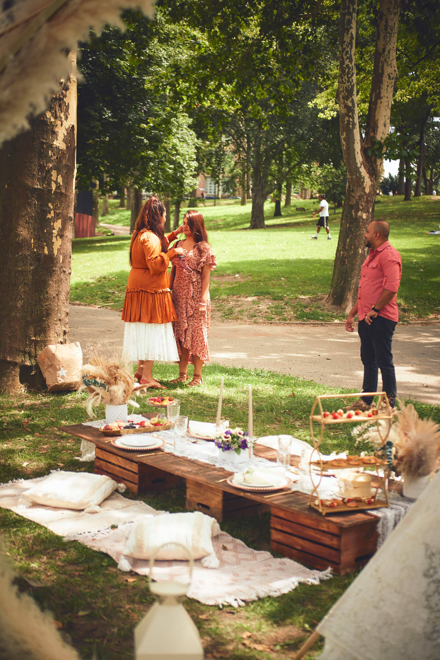 Promi - Surpris Birthday Picnic - Event Photography - Birthday Photography - Astoria Park - Queens New York