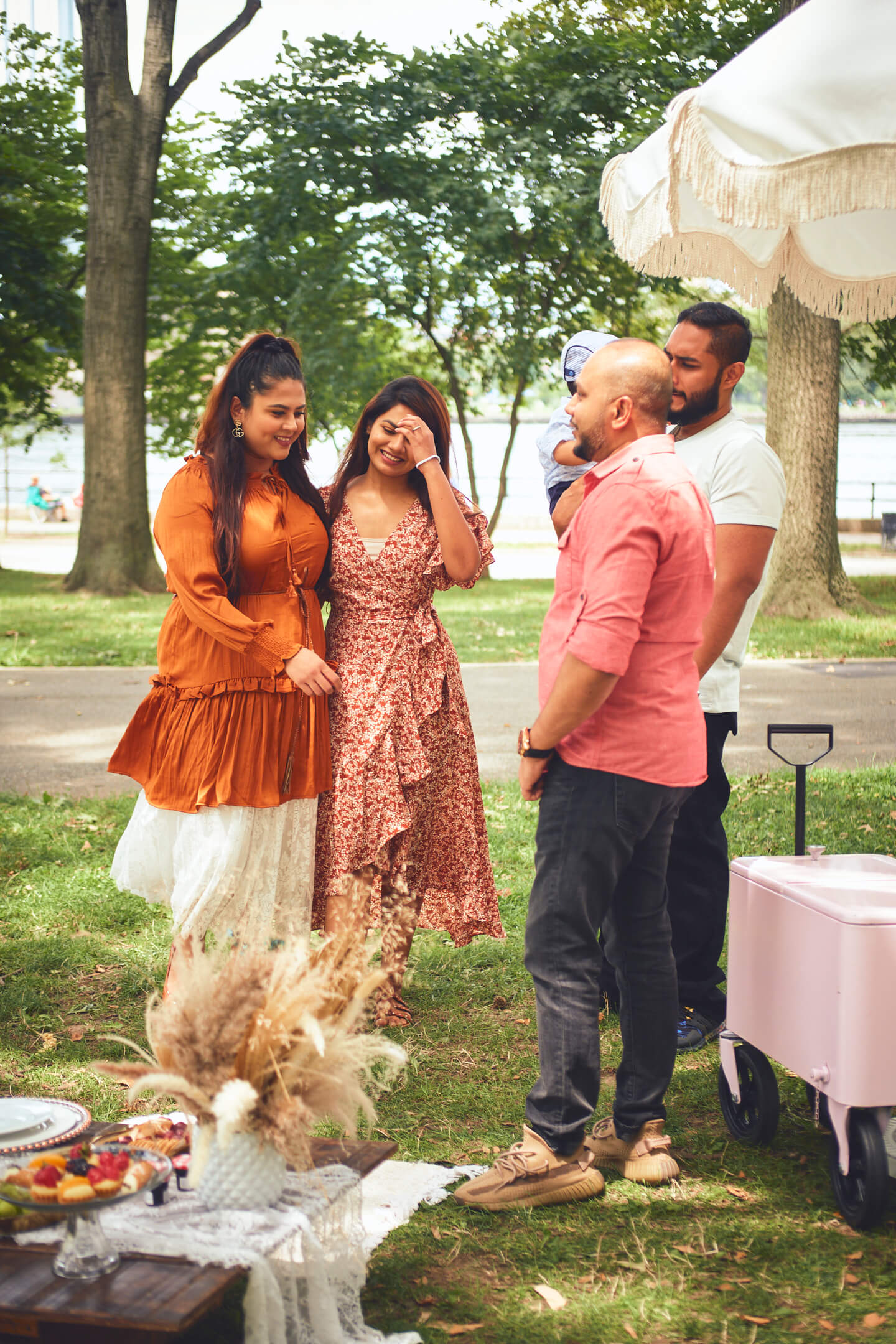 Promi - Surpris Birthday Picnic - Event Photography - Birthday Photography - Astoria Park - Queens New York