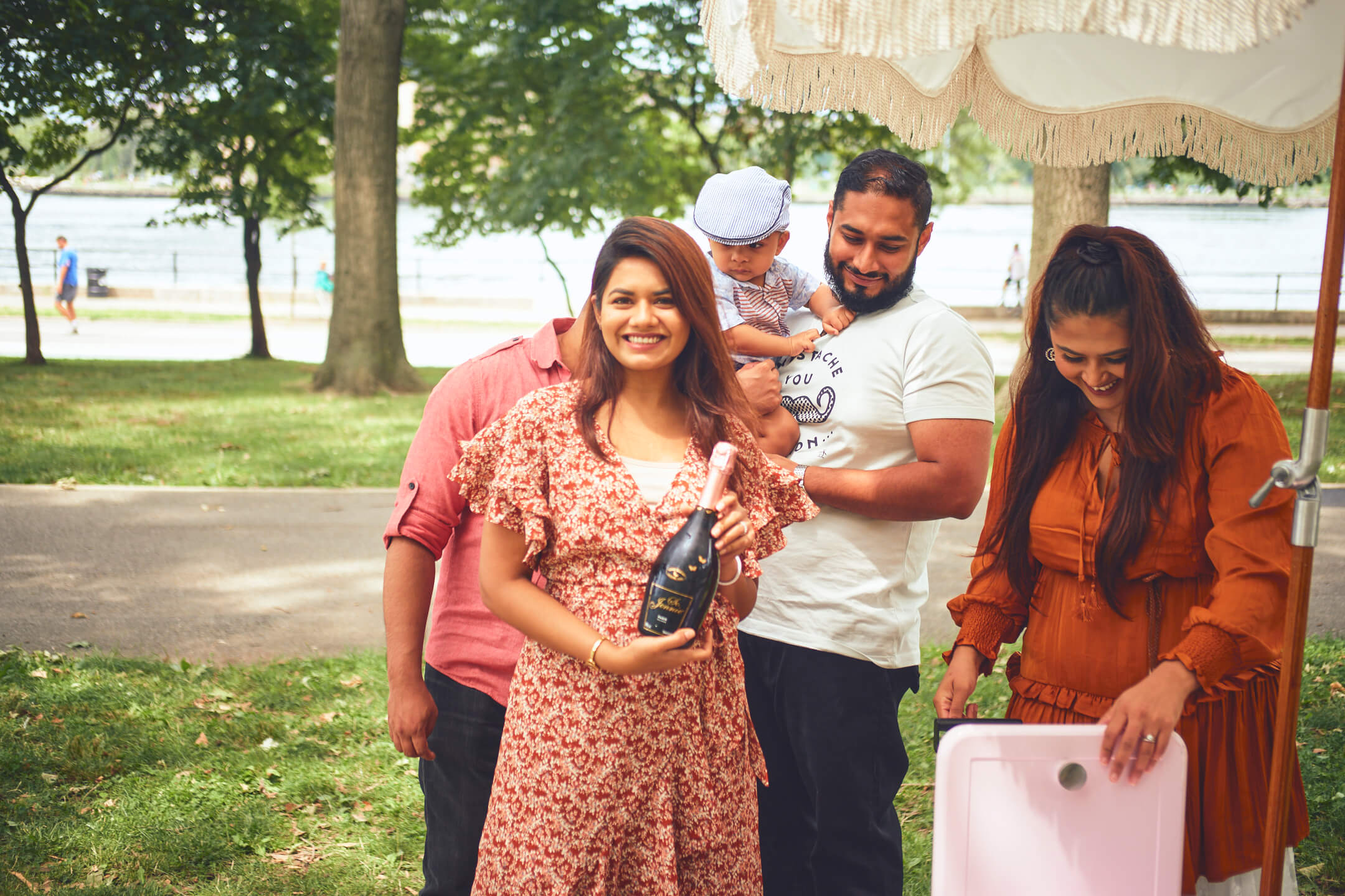 Promi - Surpris Birthday Picnic - Event Photography - Birthday Photography - Astoria Park - Queens New York