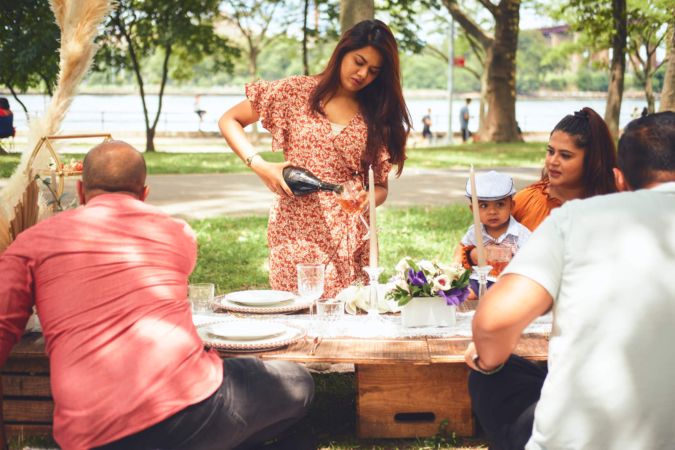 Promi - Surpris Birthday Picnic - Event Photography - Birthday Photography - Astoria Park - Queens New York