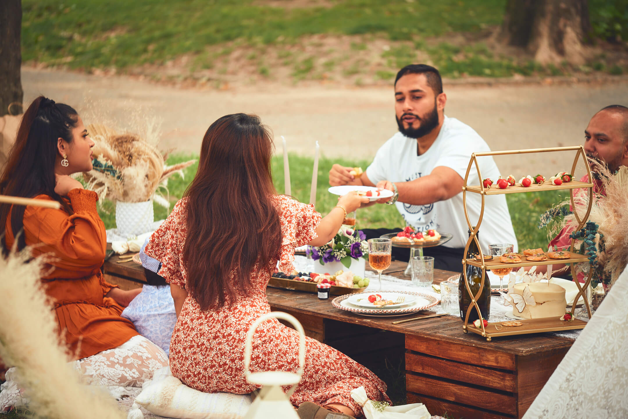 Promi - Surpris Birthday Picnic - Event Photography - Birthday Photography - Astoria Park - Queens New York