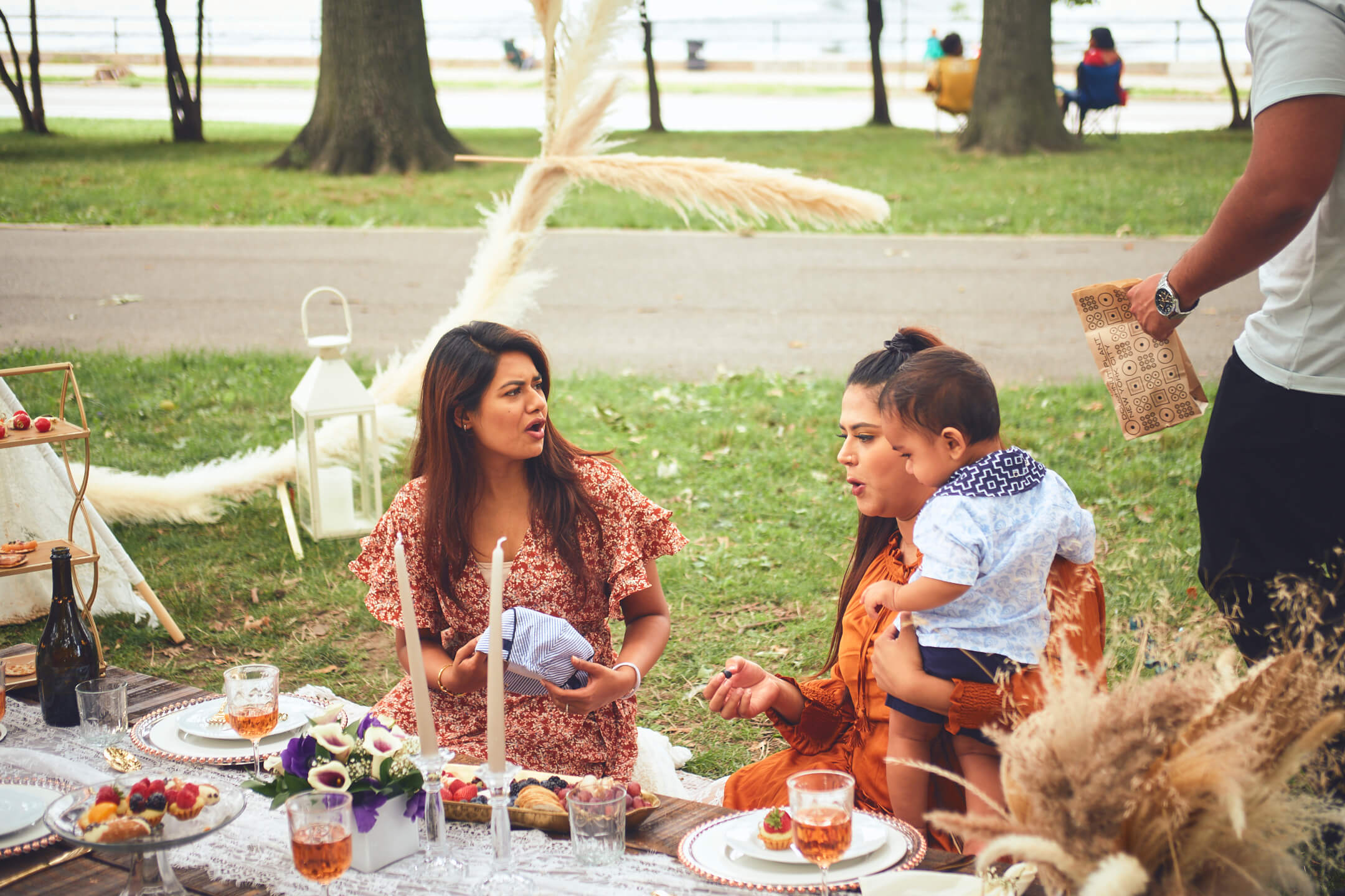 Promi - Surpris Birthday Picnic - Event Photography - Birthday Photography - Astoria Park - Queens New York
