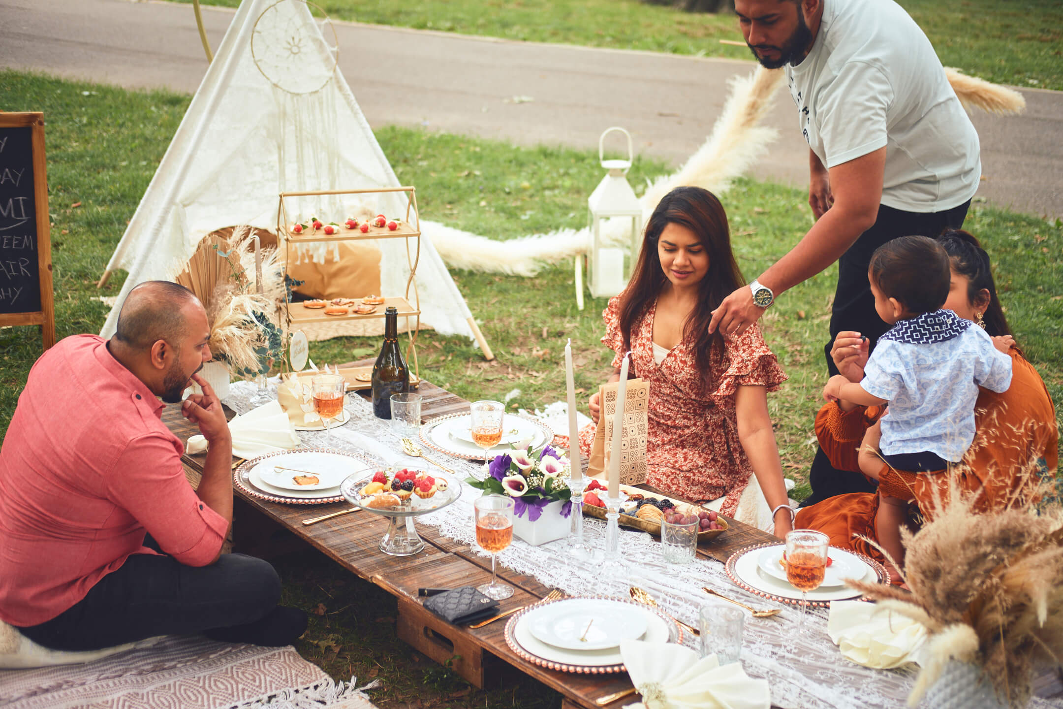 Promi - Surpris Birthday Picnic - Event Photography - Birthday Photography - Astoria Park - Queens New York