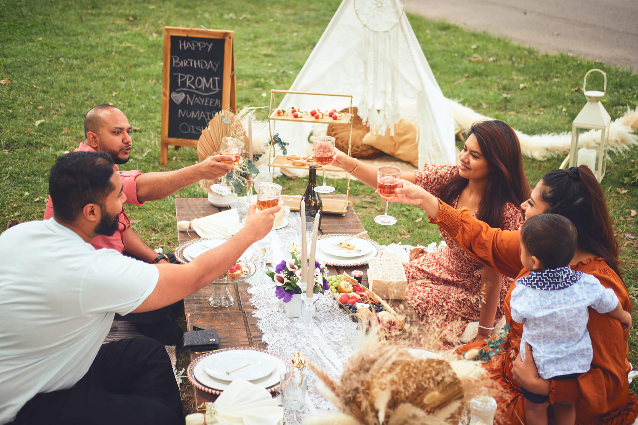 Promi - Surpris Birthday Picnic - Event Photography - Birthday Photography - Astoria Park - Queens New York