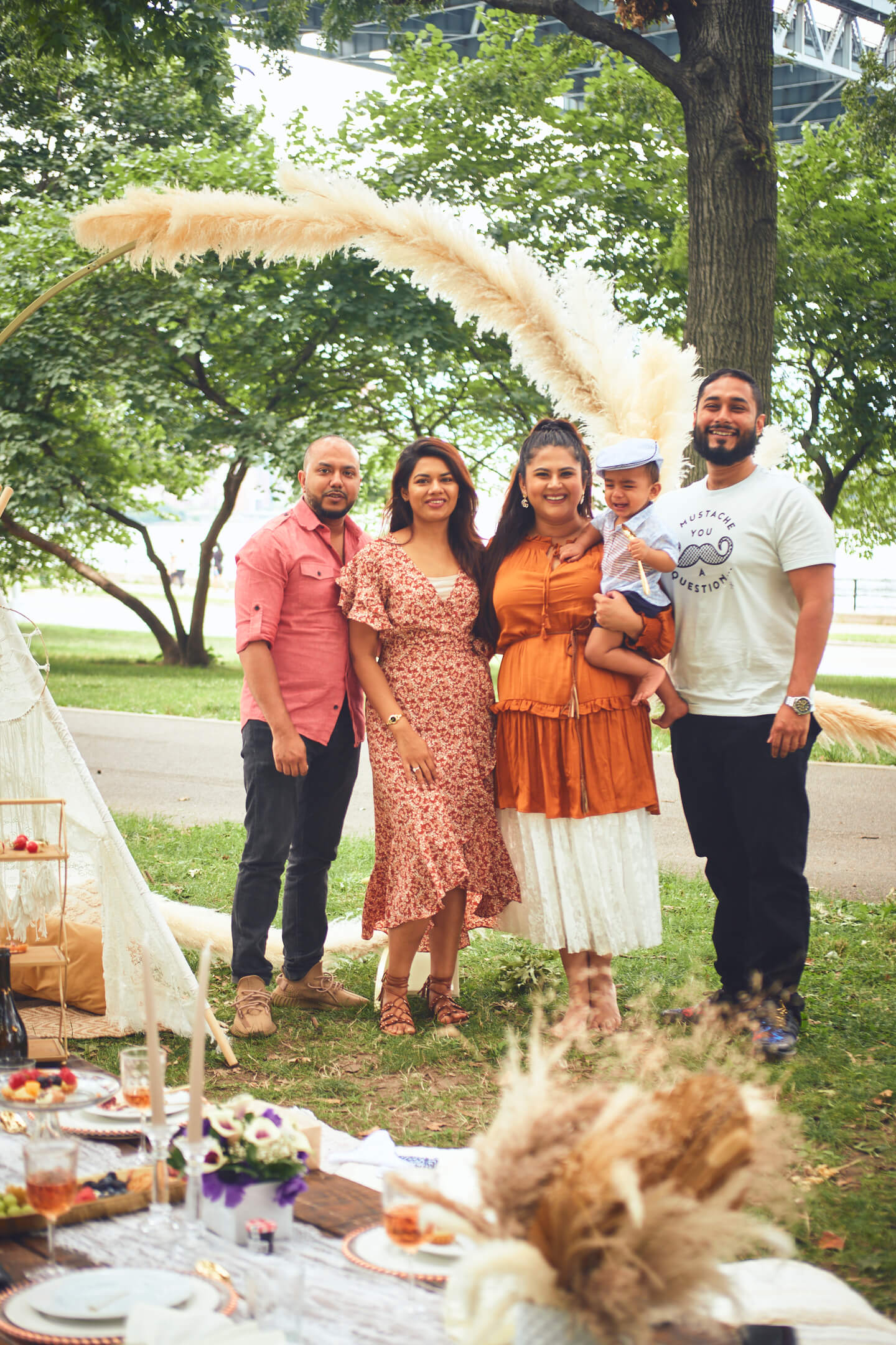 Promi - Surpris Birthday Picnic - Event Photography - Birthday Photography - Astoria Park - Queens New York