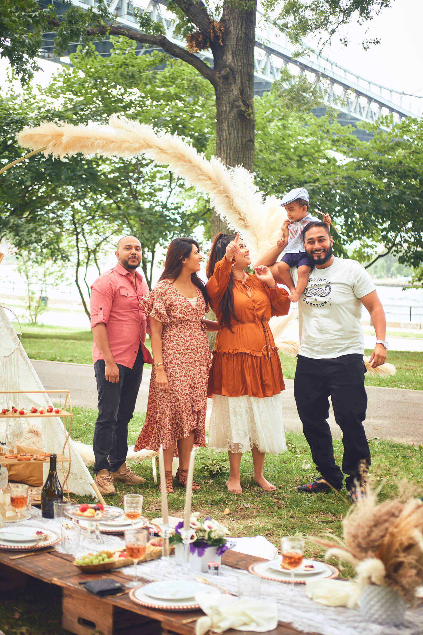 Promi - Surpris Birthday Picnic - Event Photography - Birthday Photography - Astoria Park - Queens New York