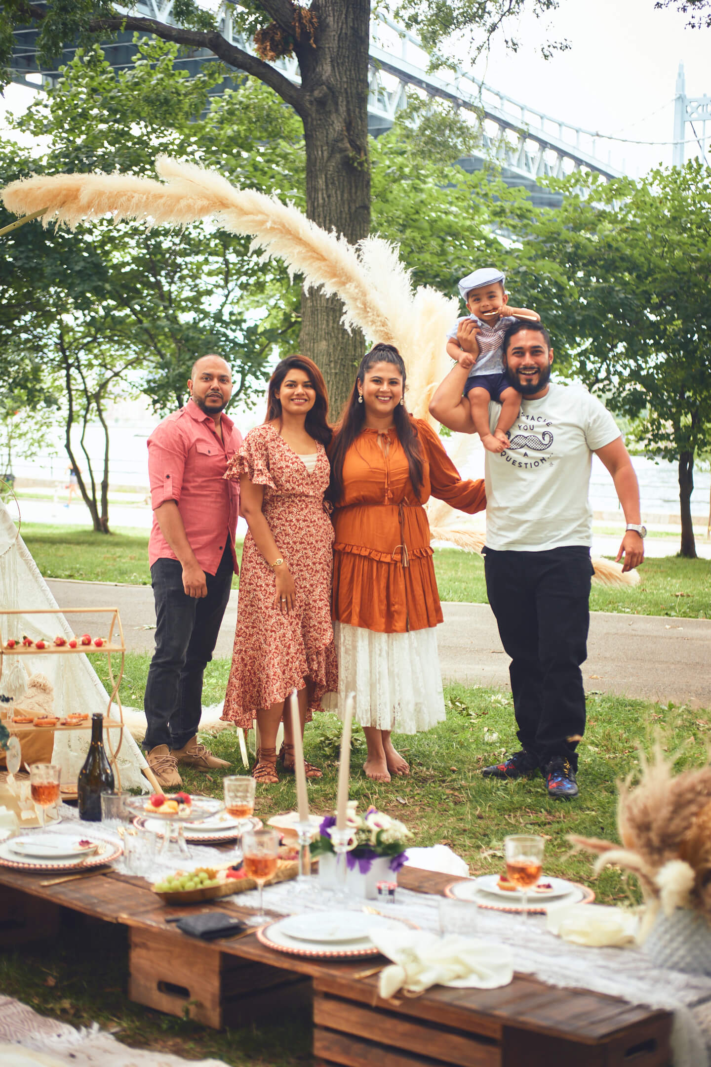 Promi - Surpris Birthday Picnic - Event Photography - Birthday Photography - Astoria Park - Queens New York