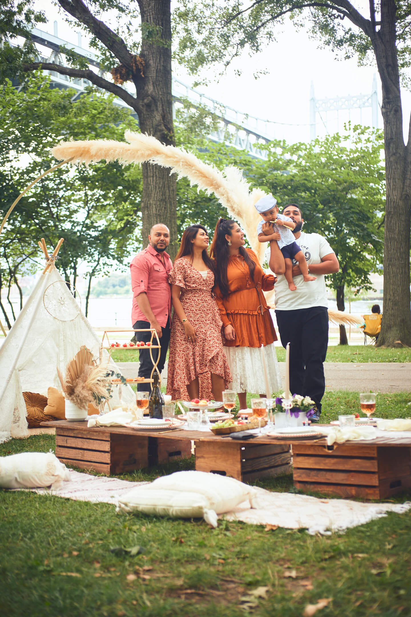 Promi - Surpris Birthday Picnic - Event Photography - Birthday Photography - Astoria Park - Queens New York