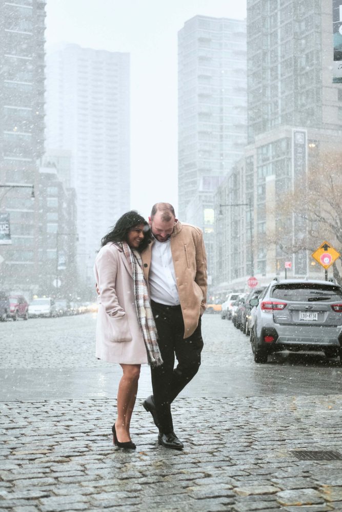 Hinal & Stuart - Engagement Session - Portrait Session - Lifestyle Photography - Gantry State Park - Long Island-City - New York