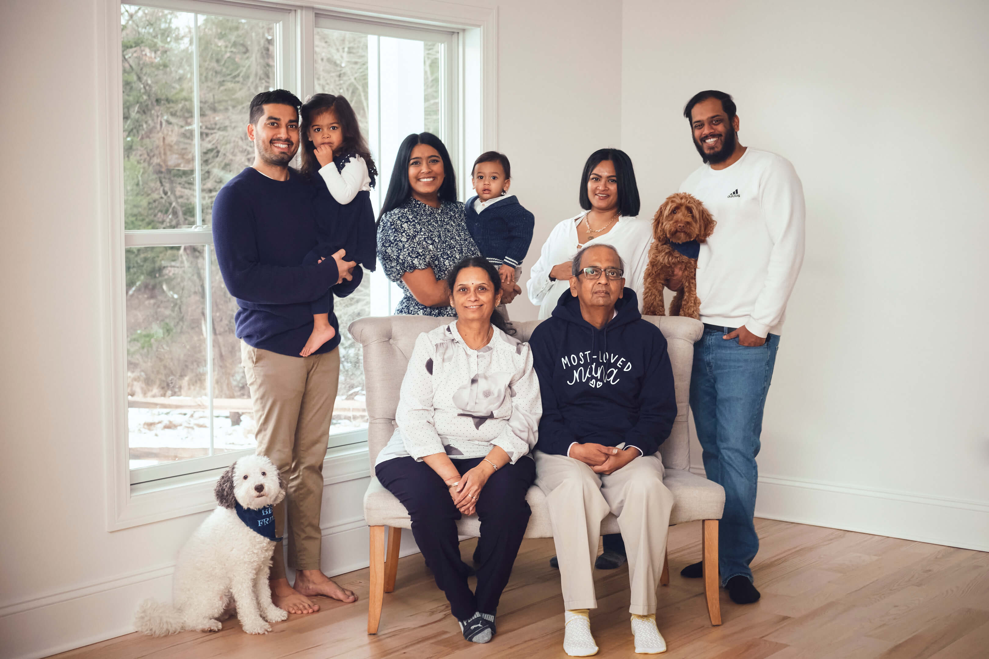 Kush & Riddhi - Family Photography - Family Portraits - Bridgewater New Jersey
