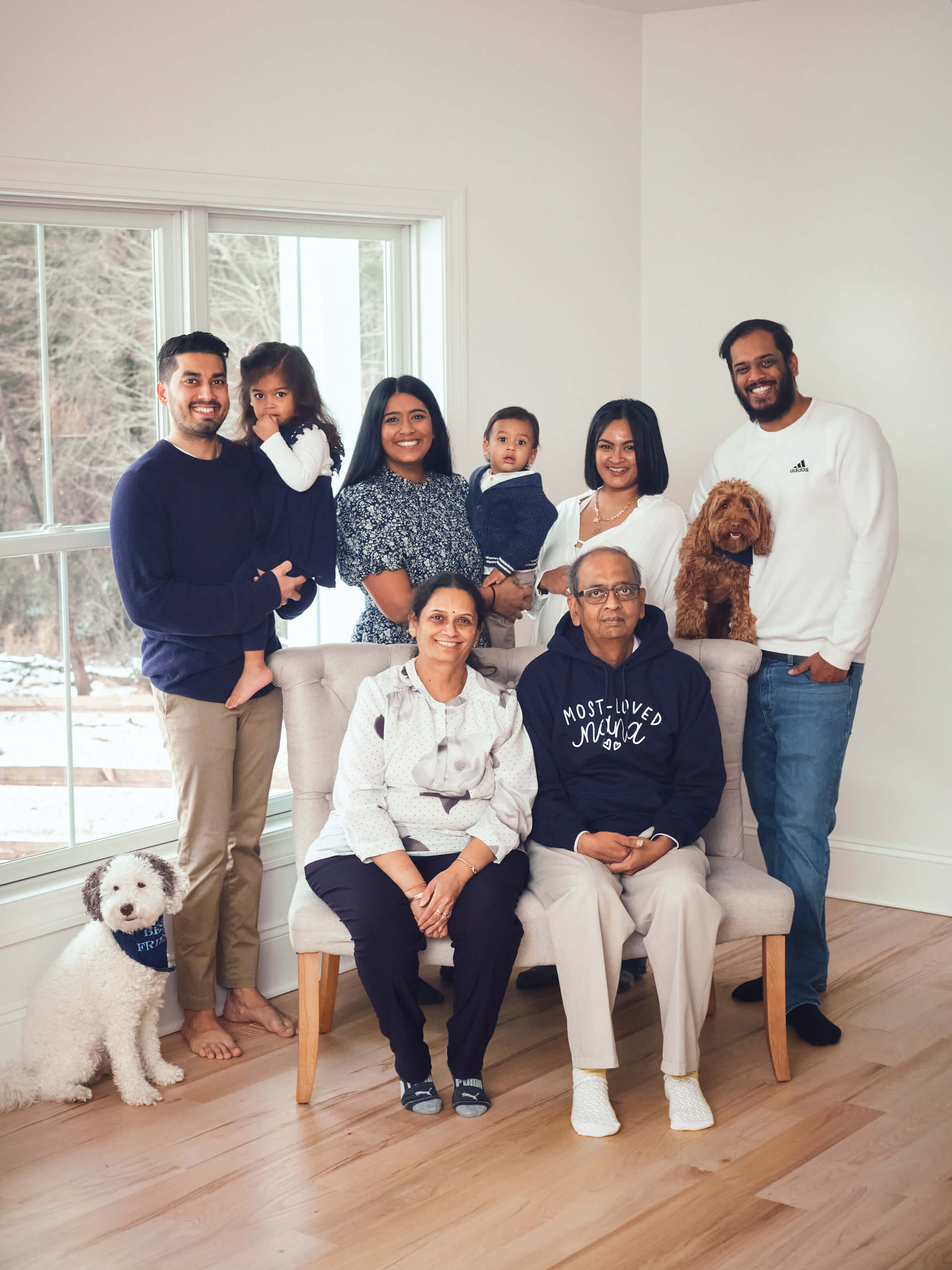 Kush & Riddhi - Family Photography - Family Portraits - Bridgewater New Jersey