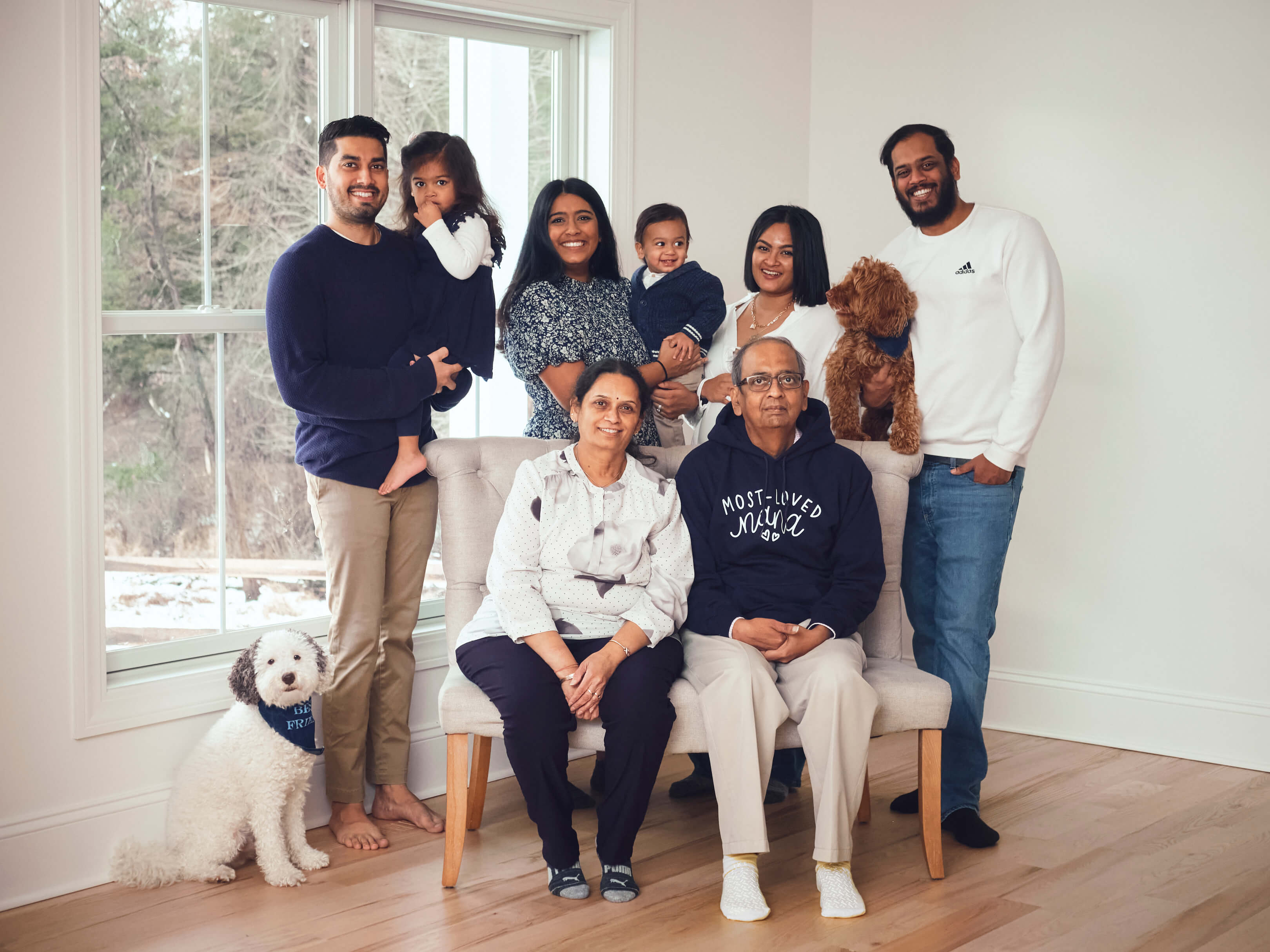 Kush & Riddhi - Family Photography - Family Portraits - Bridgewater New Jersey