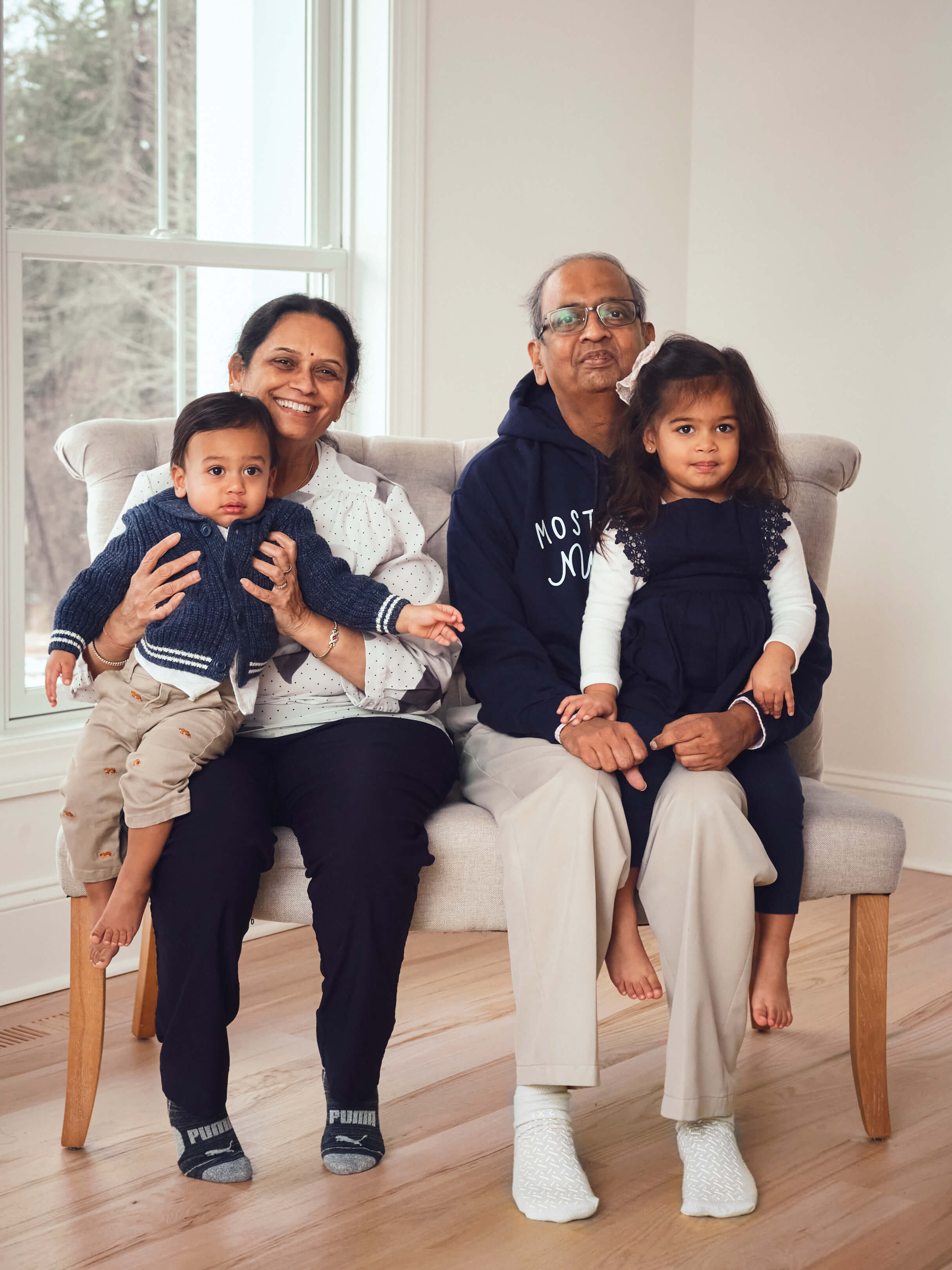 Kush & Riddhi - Family Photography - Family Portraits - Bridgewater New Jersey