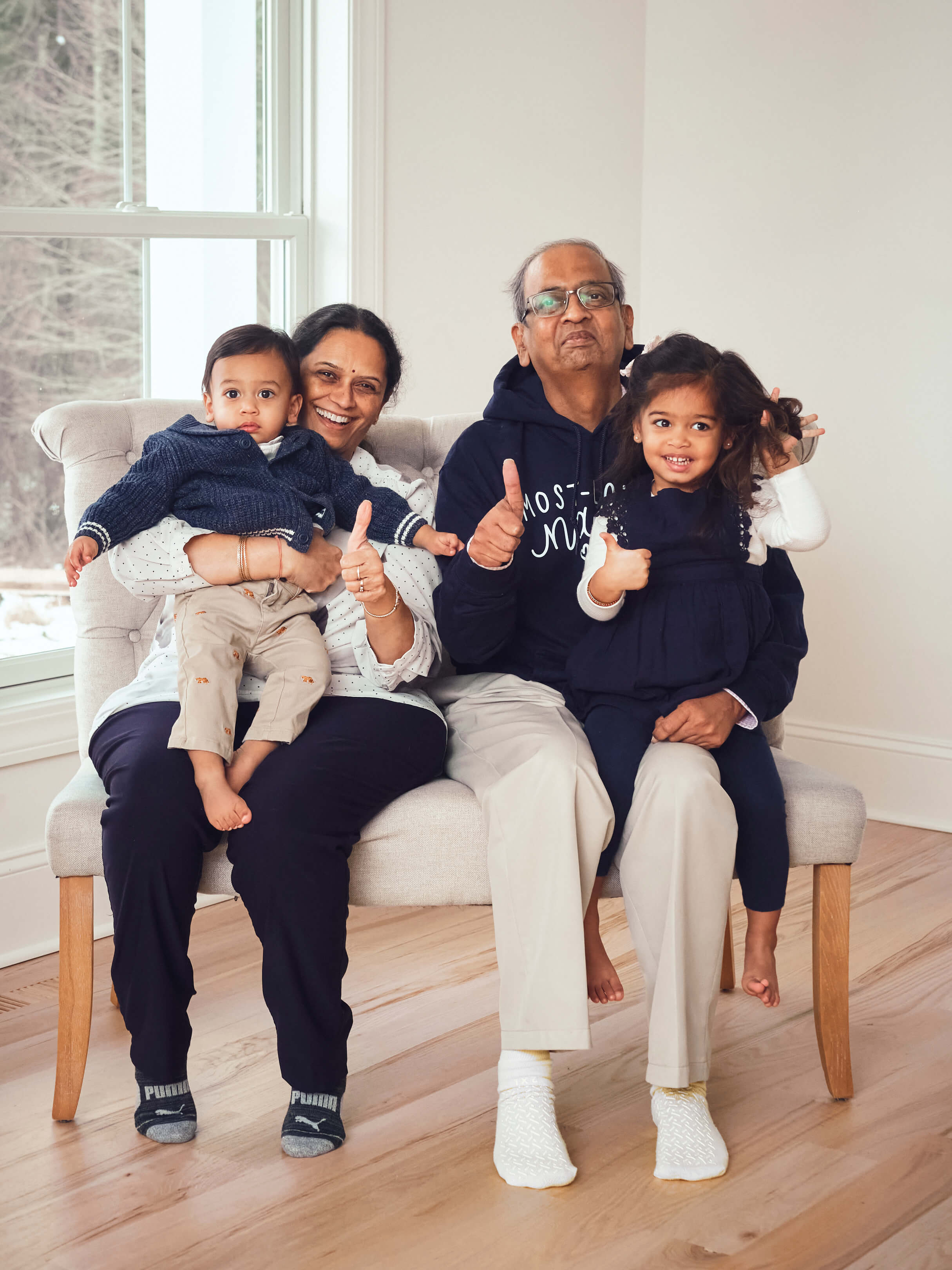 Kush & Riddhi - Family Photography - Family Portraits - Bridgewater New Jersey