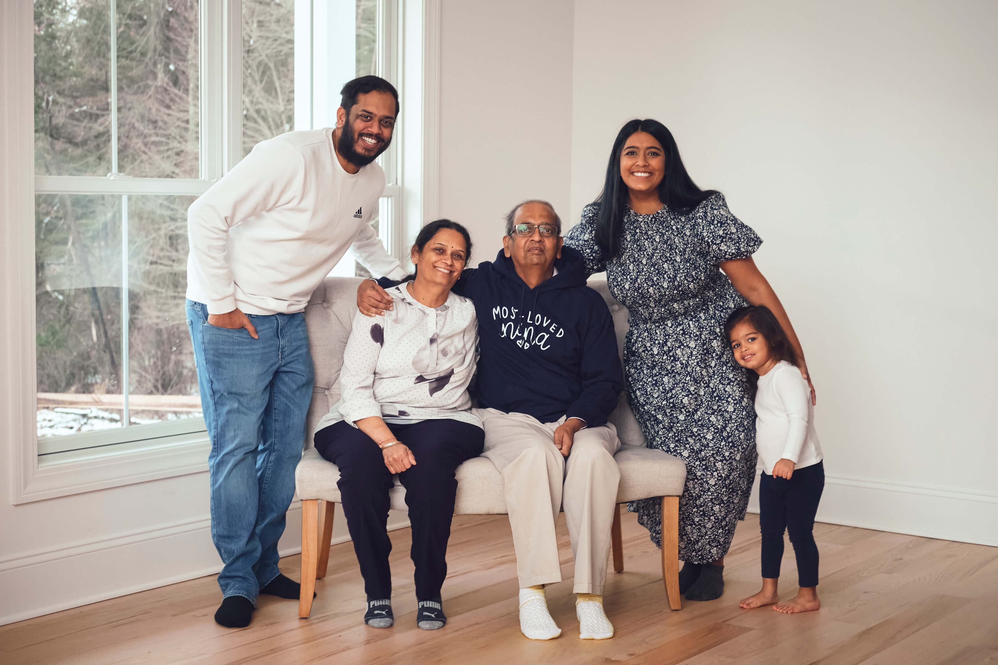 Kush & Riddhi - Family Photography - Family Portraits - Bridgewater New Jersey