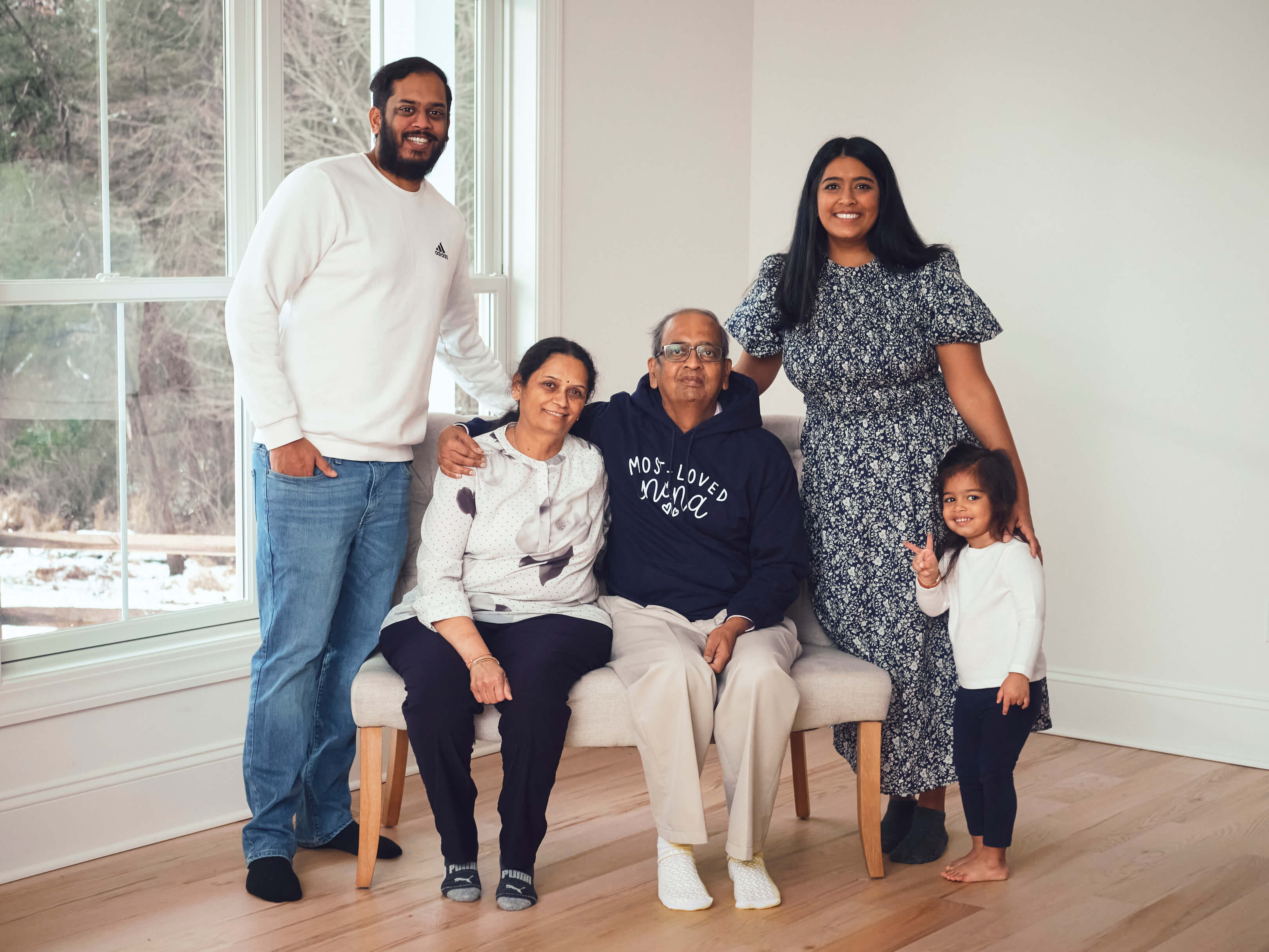 Kush & Riddhi - Family Photography - Family Portraits - Bridgewater New Jersey