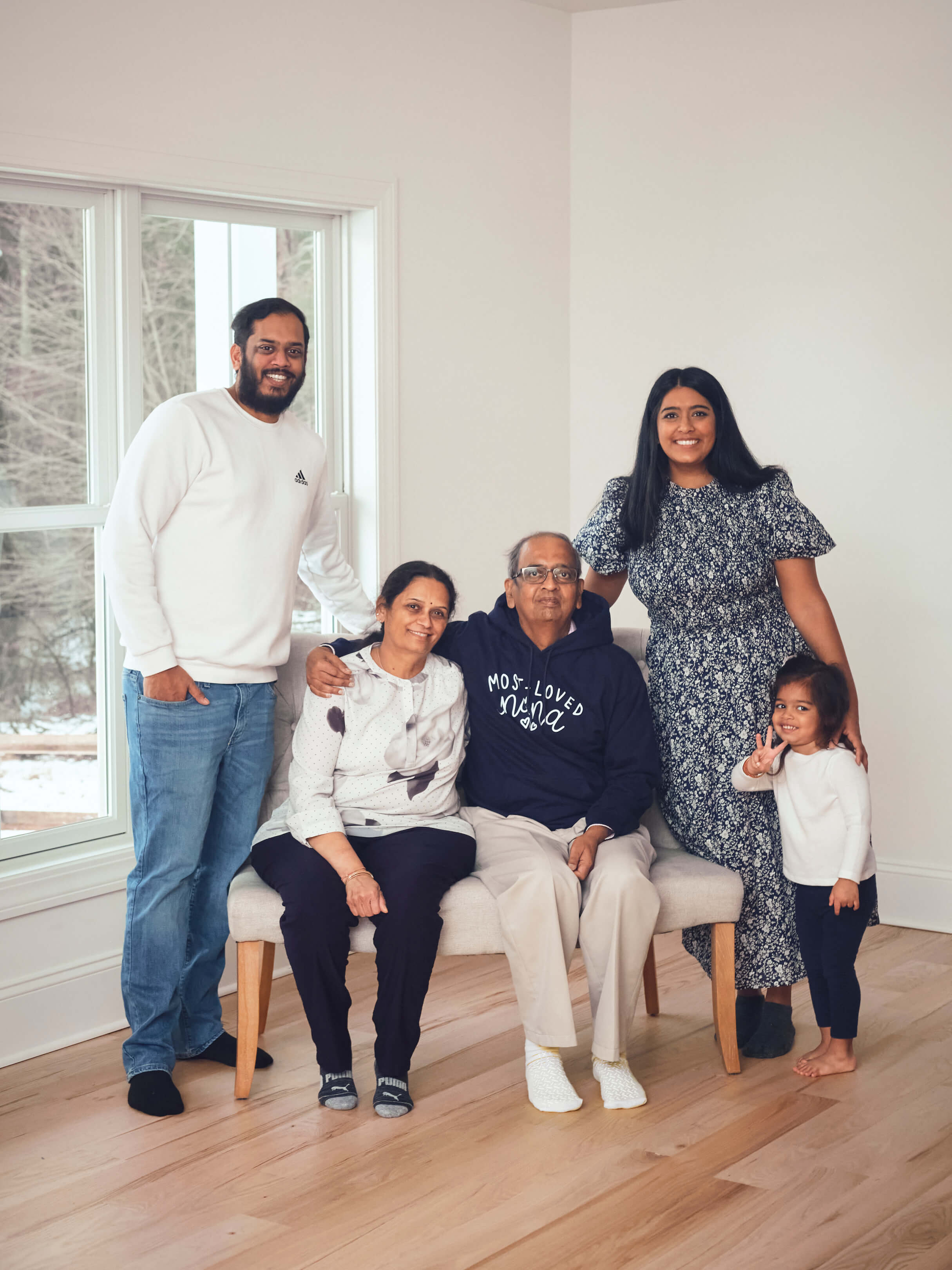 Kush & Riddhi - Family Photography - Family Portraits - Bridgewater New Jersey