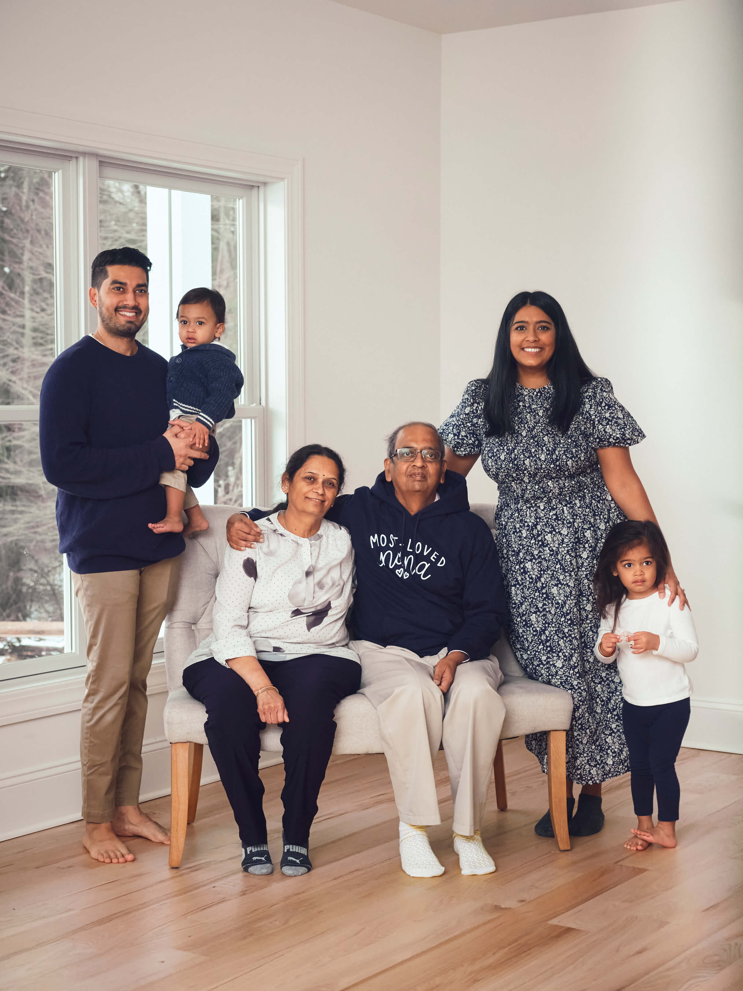 Kush & Riddhi - Family Photography - Family Portraits - Bridgewater New Jersey