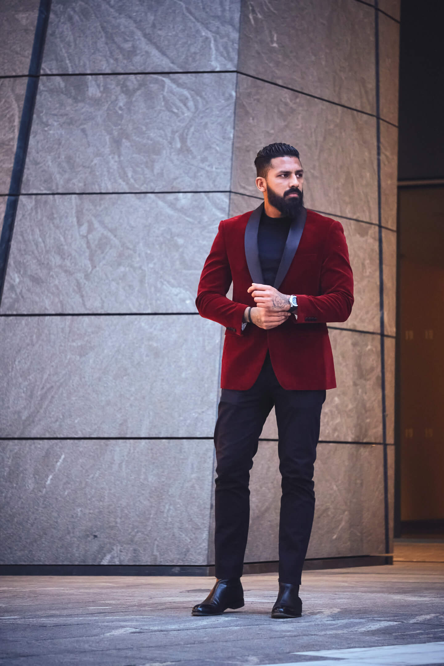 Monika P - Fitted Co - Fashion Brand - Fashion Photography - Portrait Photography - Men's Fashion - Hudson Yards, New York