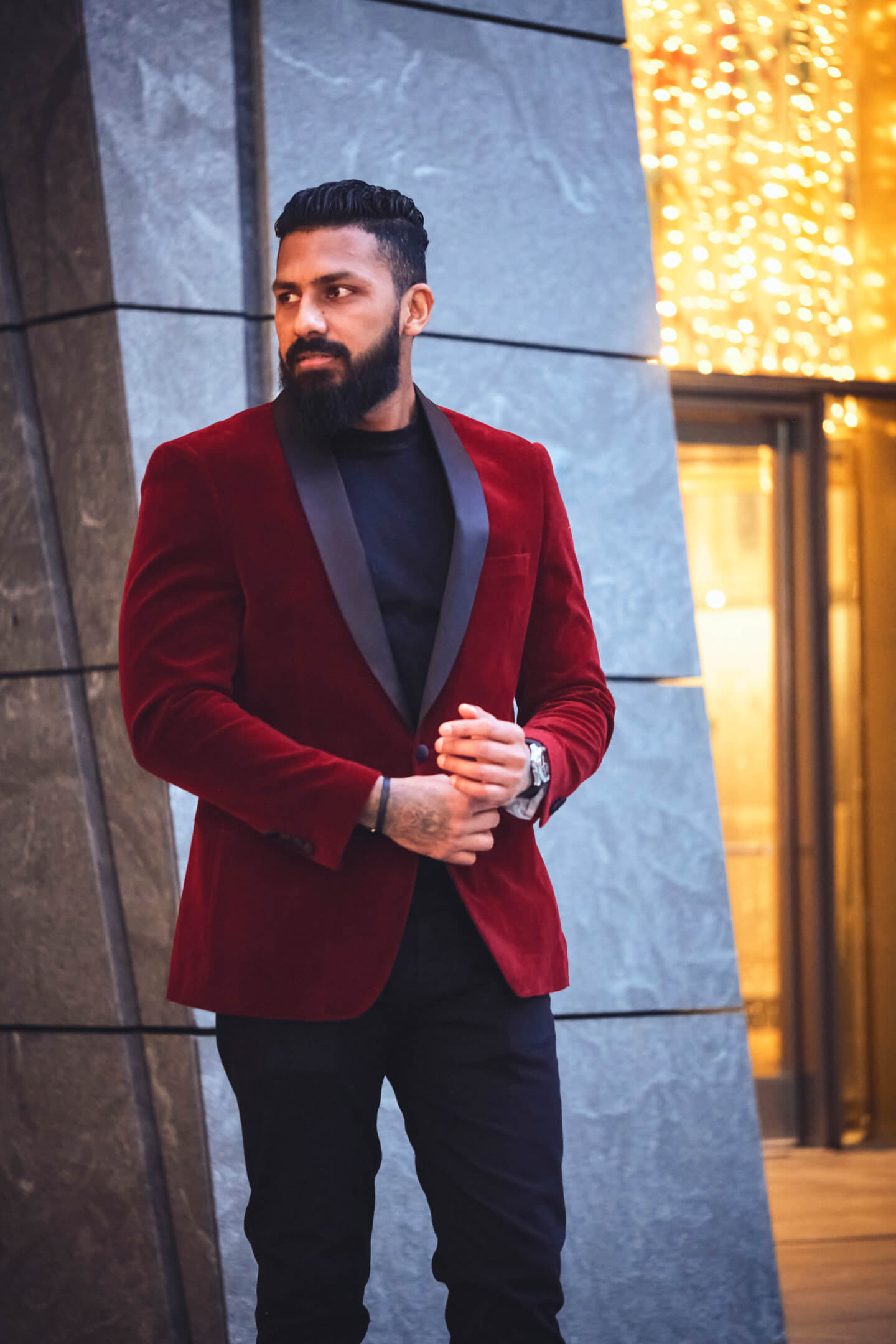 Monika P - Fitted Co - Fashion Brand - Fashion Photography - Portrait Photography - Men's Fashion - Hudson Yards, New York