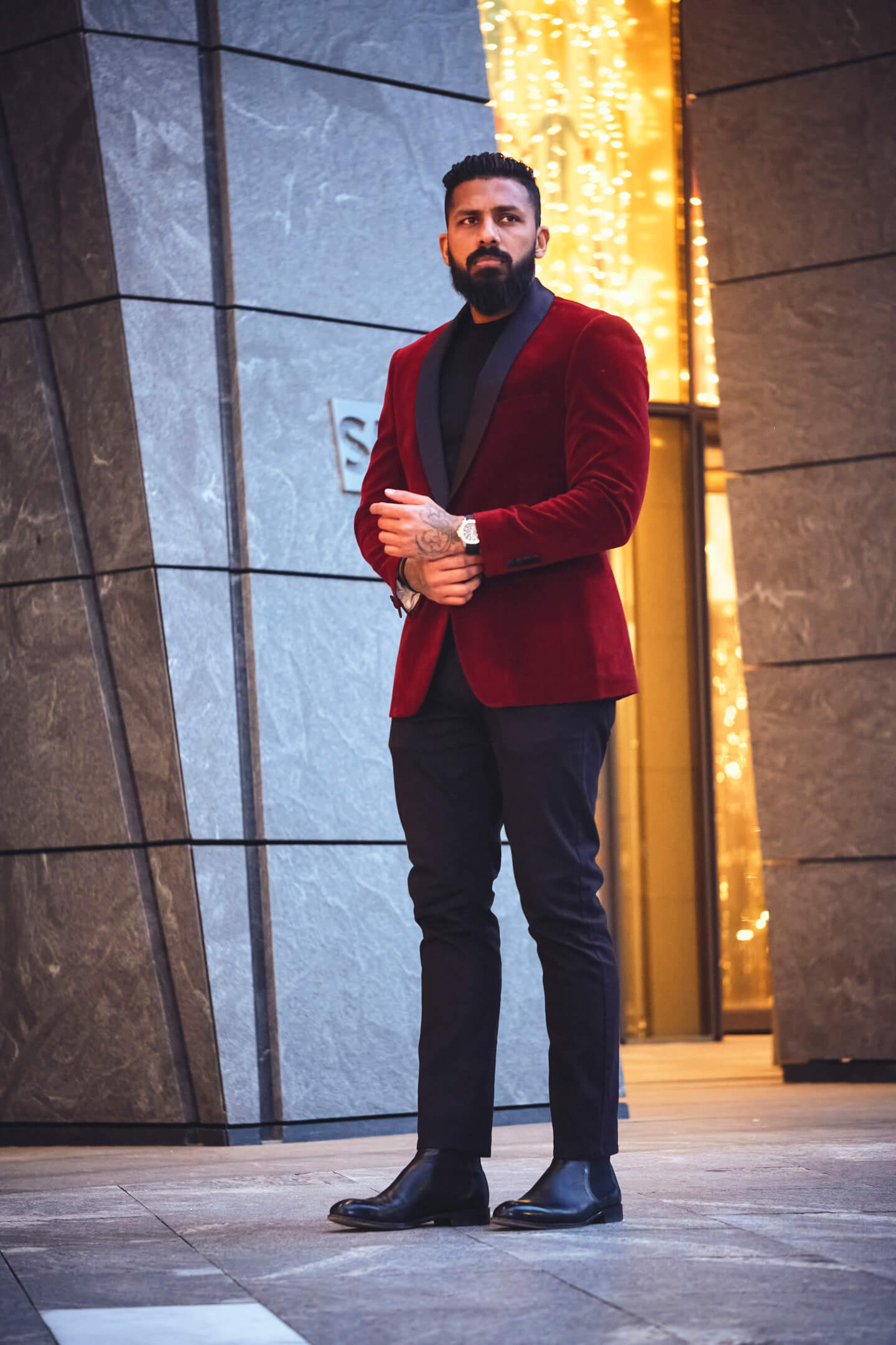Monika P - Fitted Co - Fashion Brand - Fashion Photography - Portrait Photography - Men's Fashion - Hudson Yards, New York
