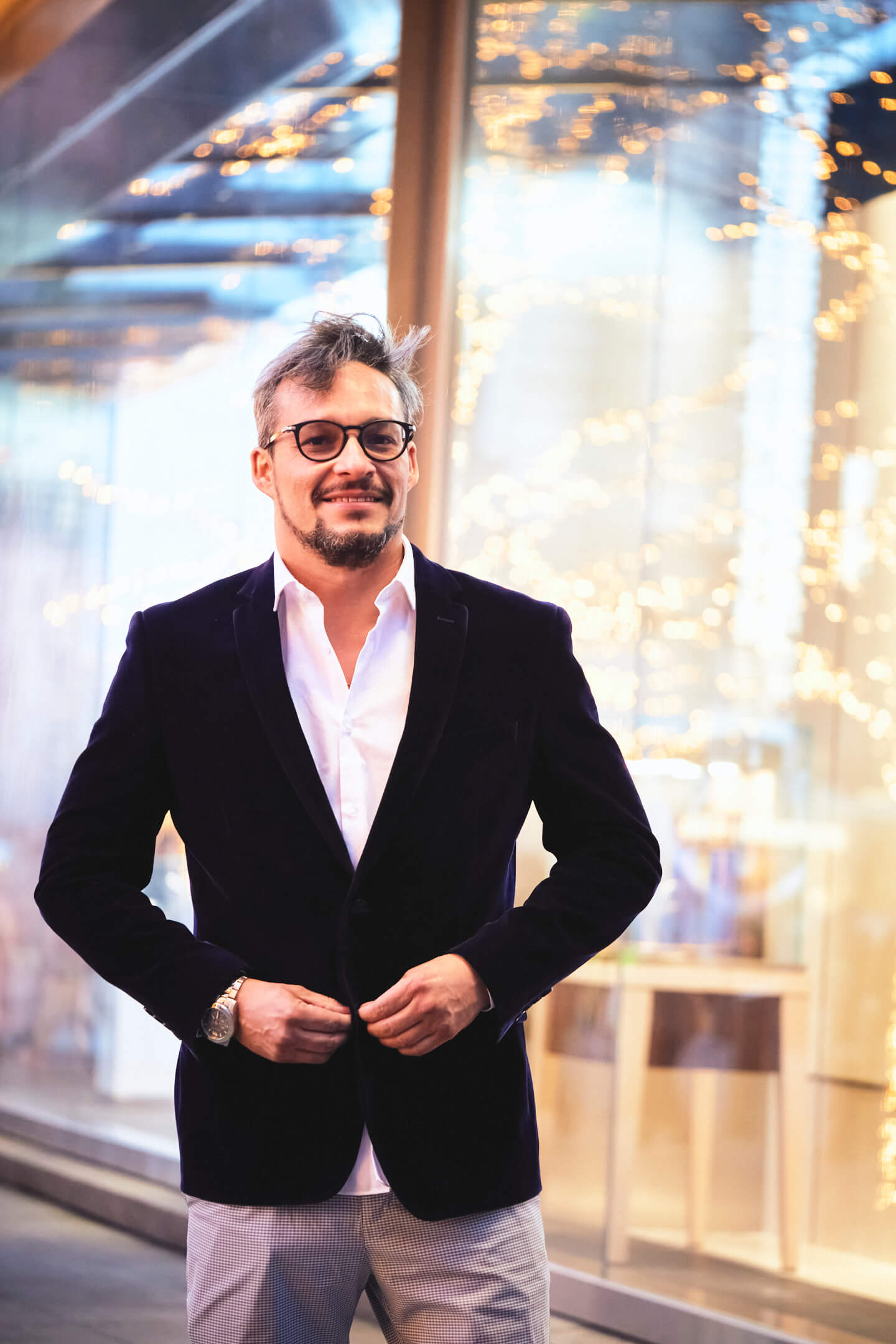 Monika P - Fitted Co - Fashion Brand - Fashion Photography - Portrait Photography - Men's Fashion - Hudson Yards, New York